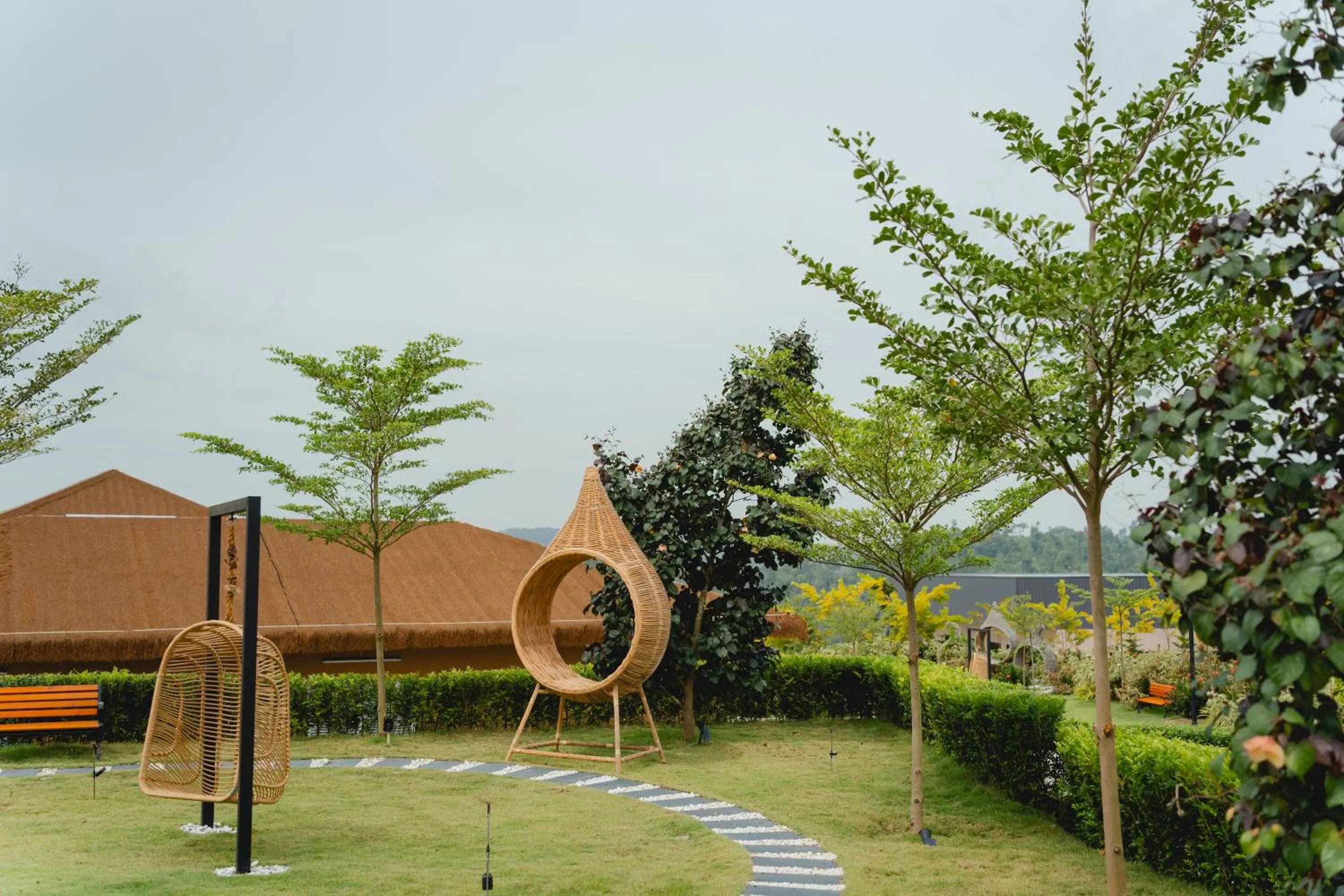 Garden in Monkeys Canopy Resort