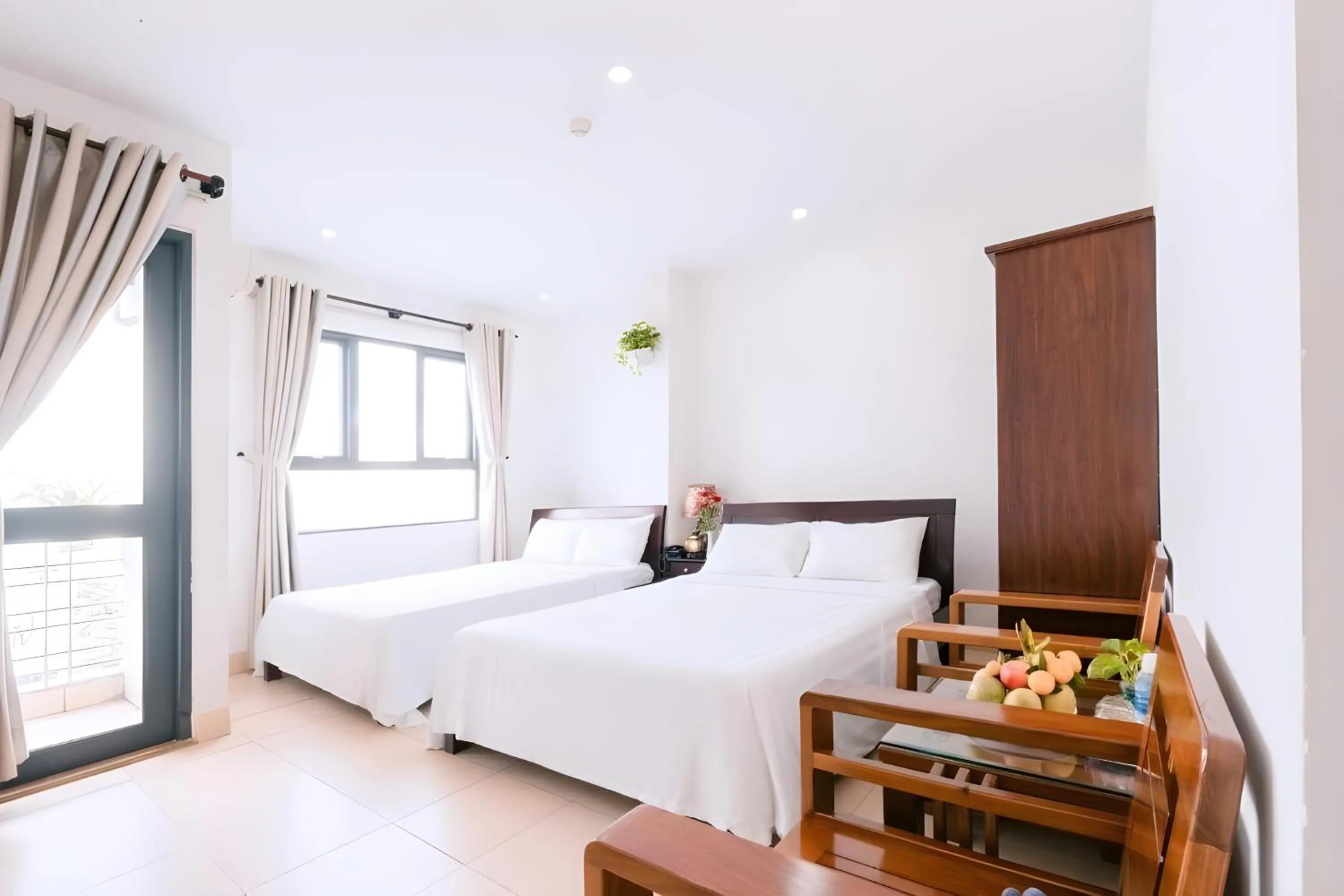 Bed in Lotus Rock Hotel Đà Nẵng