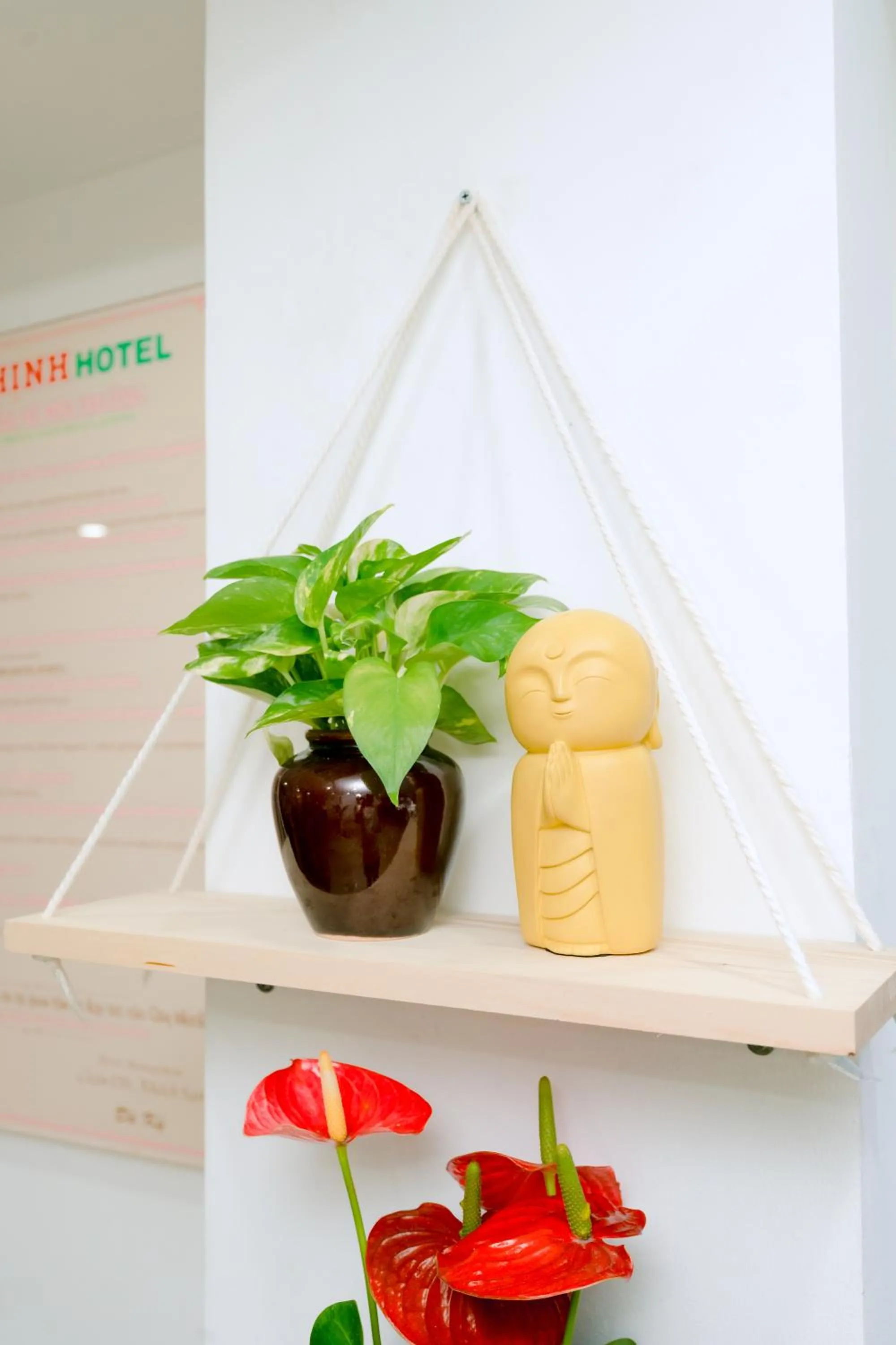 Decorative detail in Lotus Rock Hotel Đà Nẵng