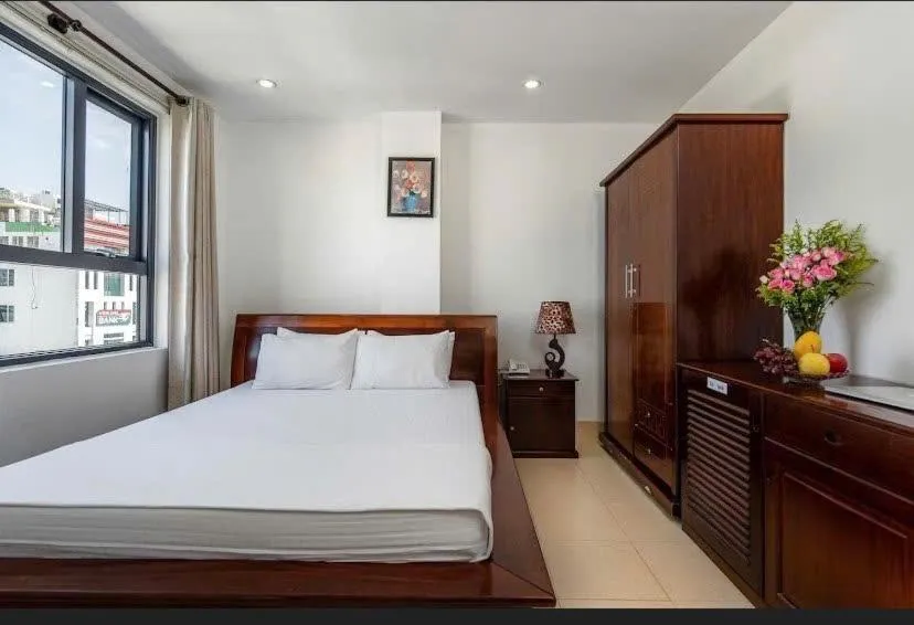 Bed in Lotus Rock Hotel Đà Nẵng