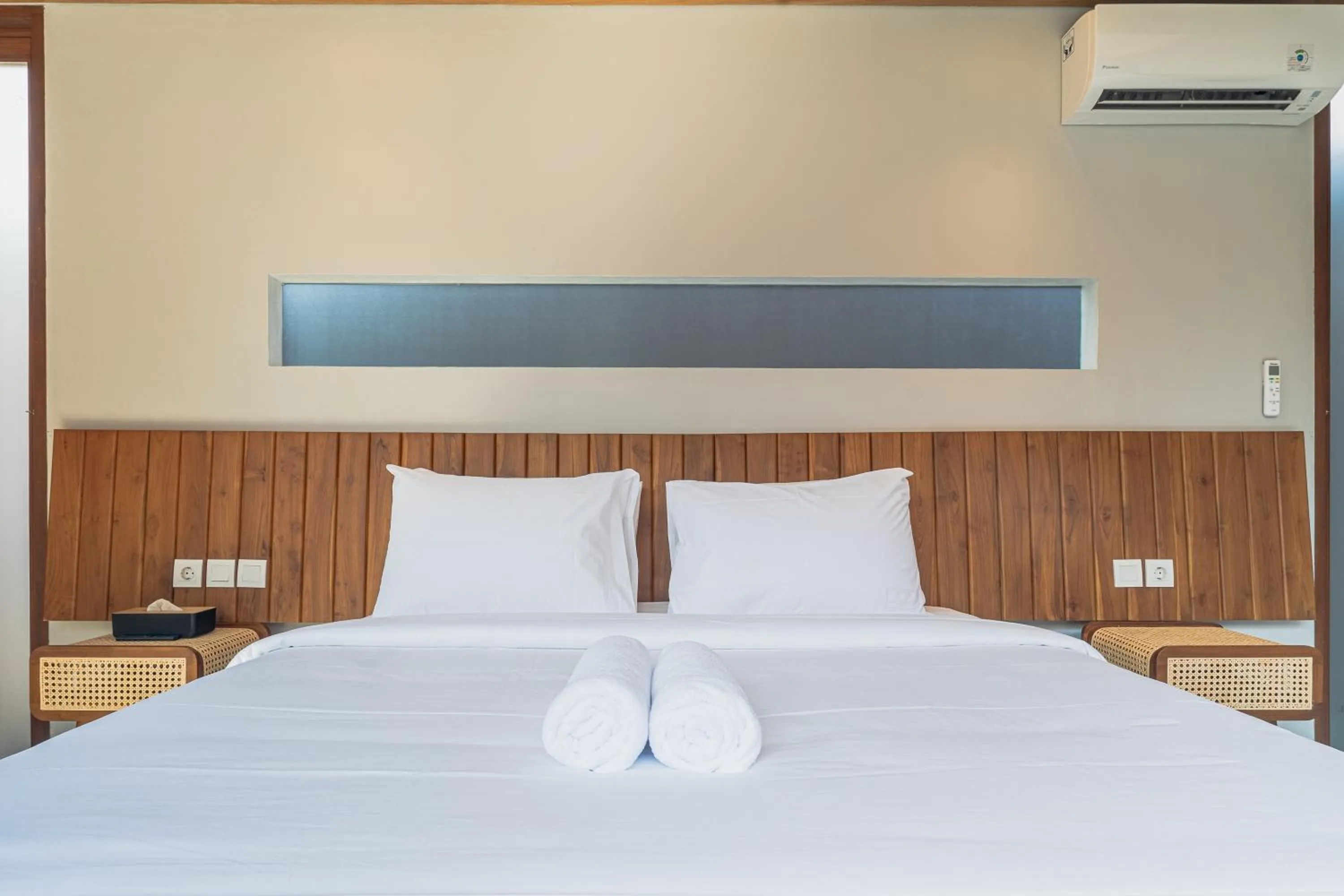 Bed in Serenia Villas Amed