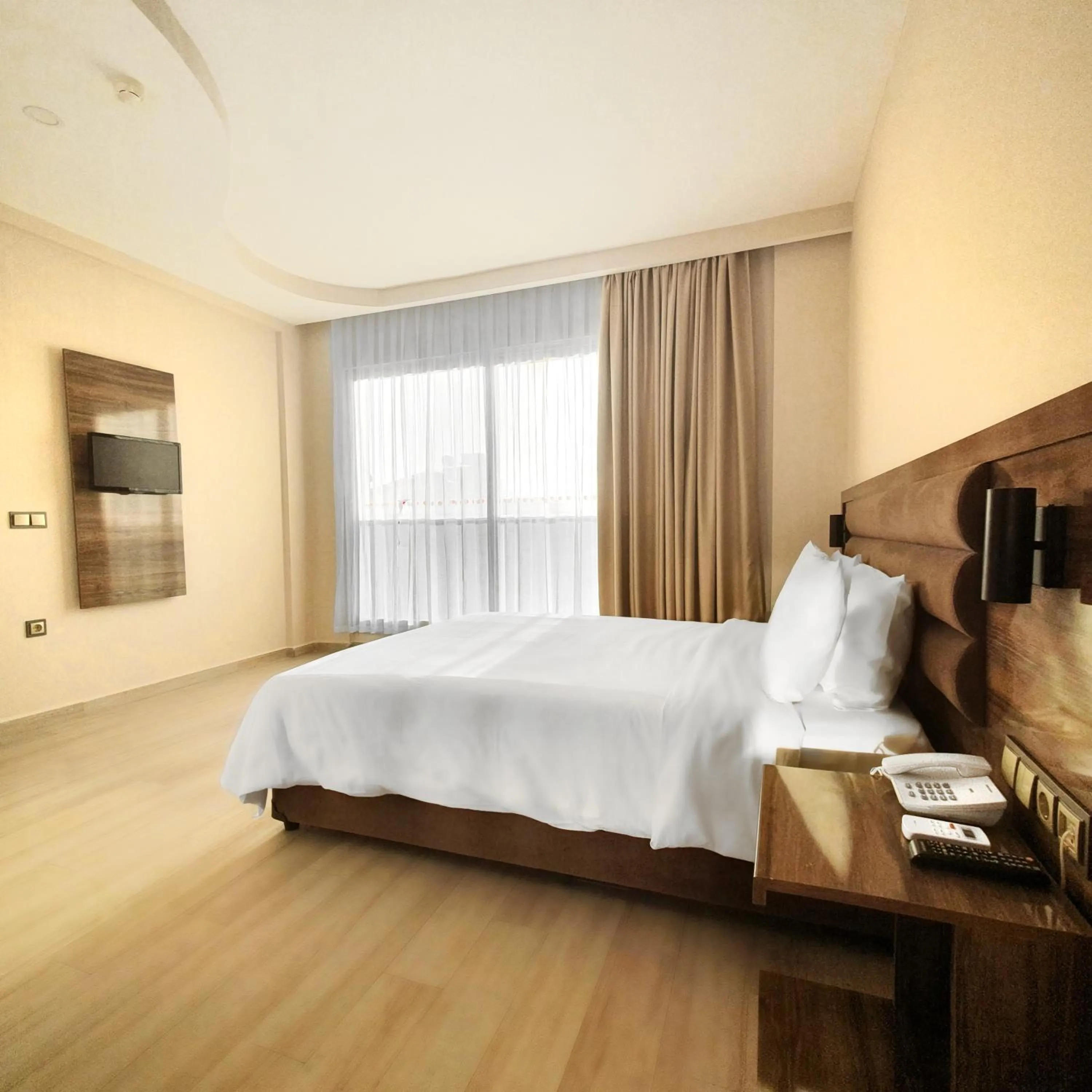 Spring, Bed in Ozgur Bey Spa Hotel