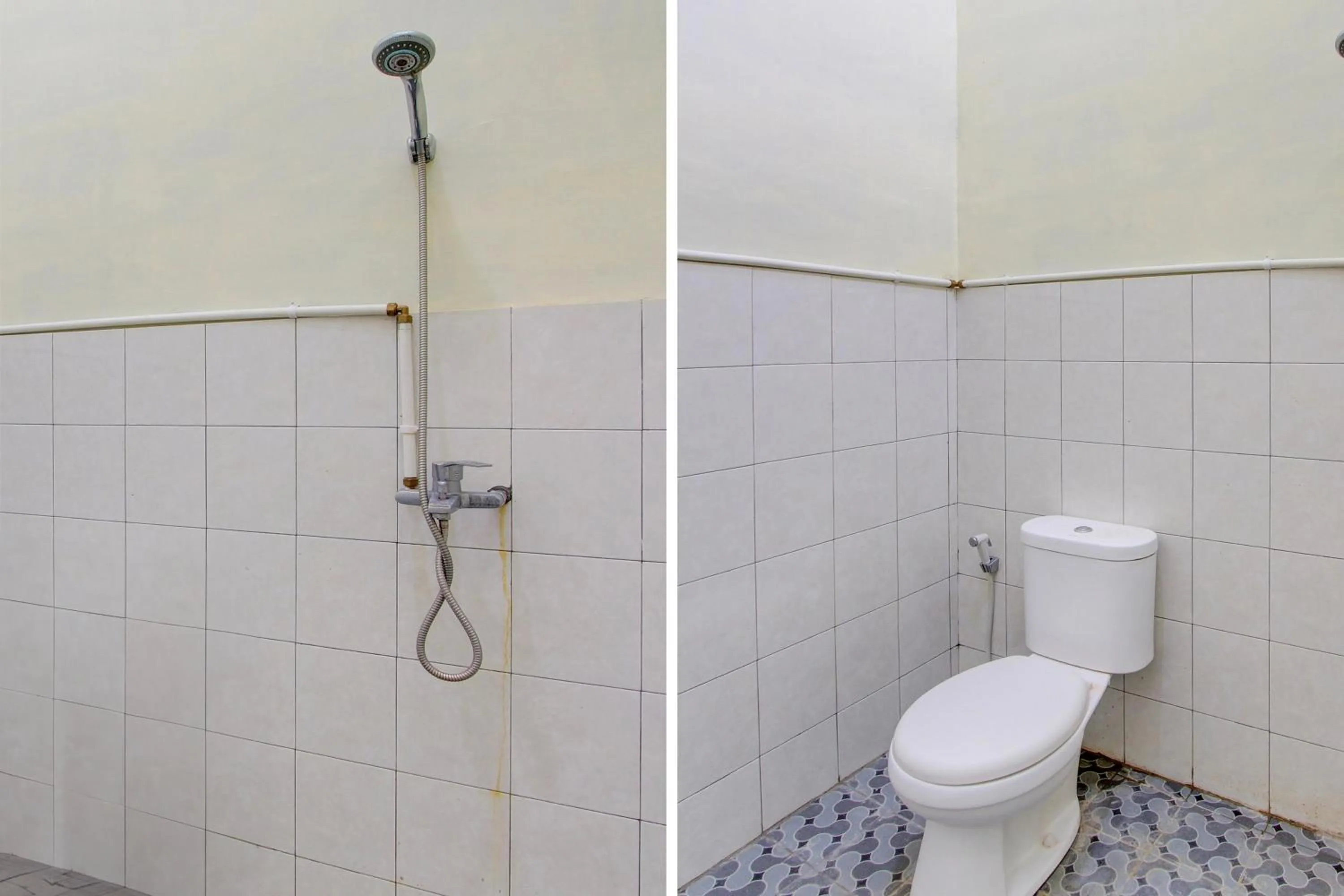 Bathroom in Hotel O Guest House Mulia Dua Syariah