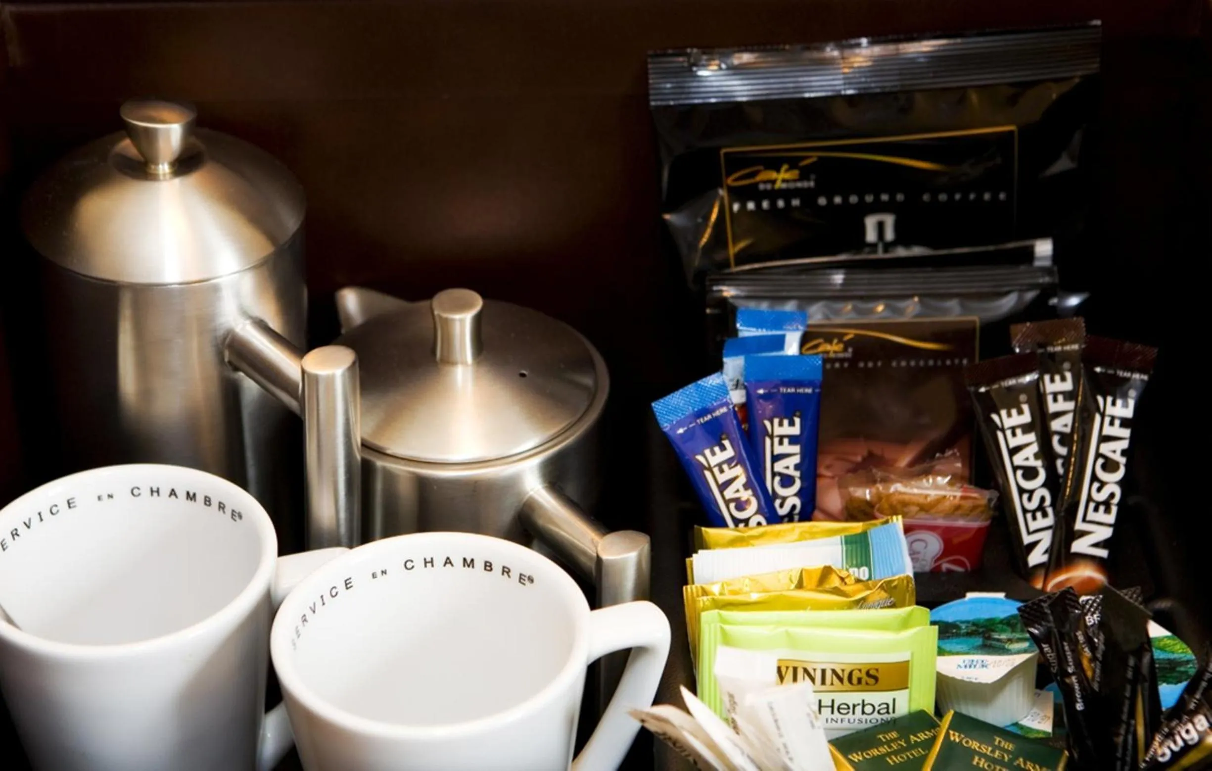 Restaurant/places to eat in Worsley Arms Hotel