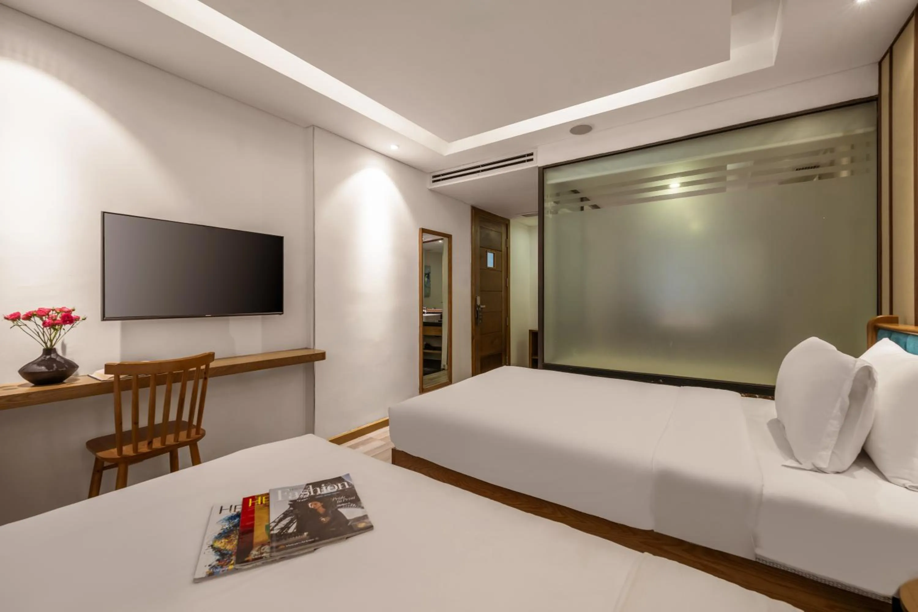 Bed in Brilliant Majestic Hotel