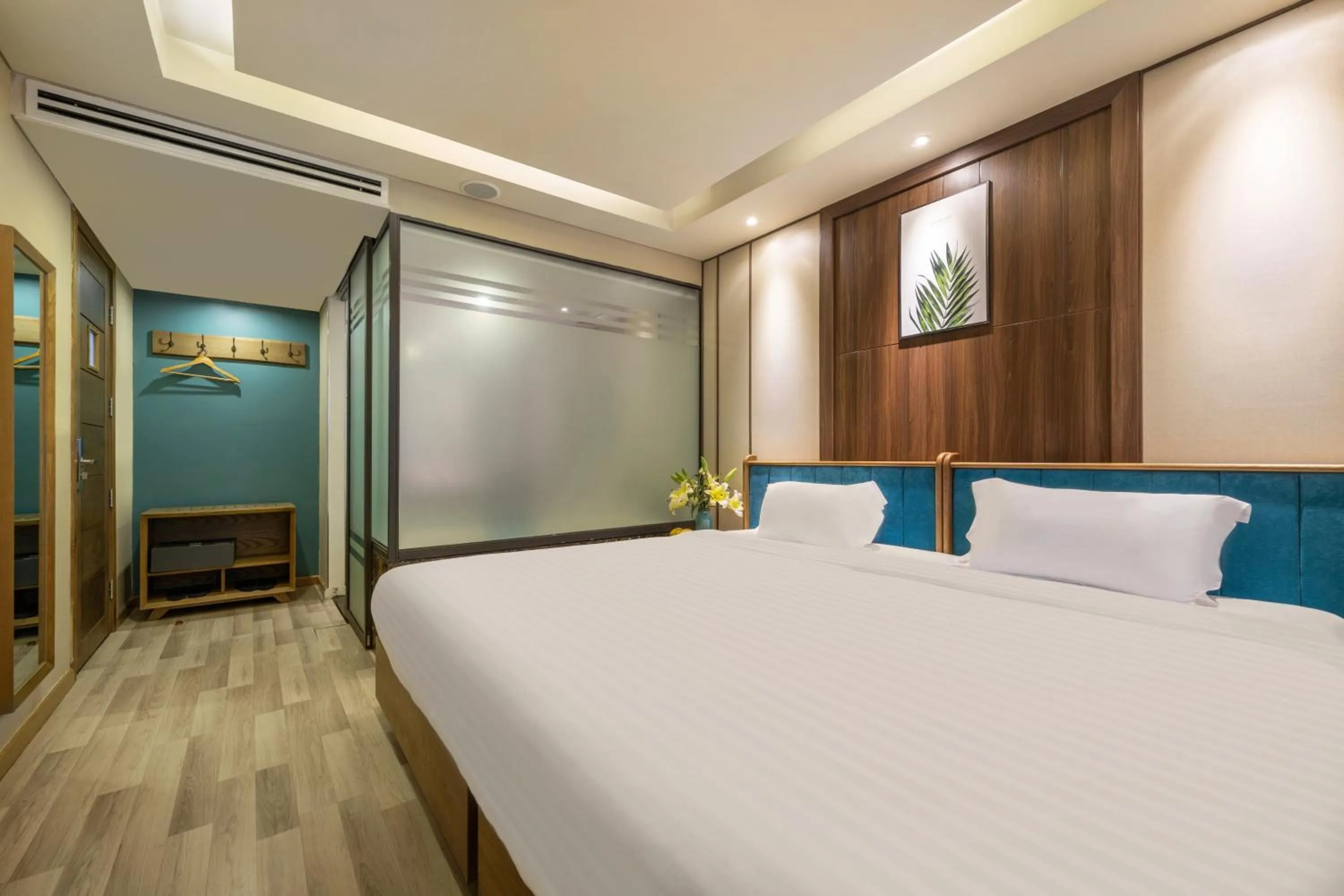 Bed in Brilliant Majestic Hotel