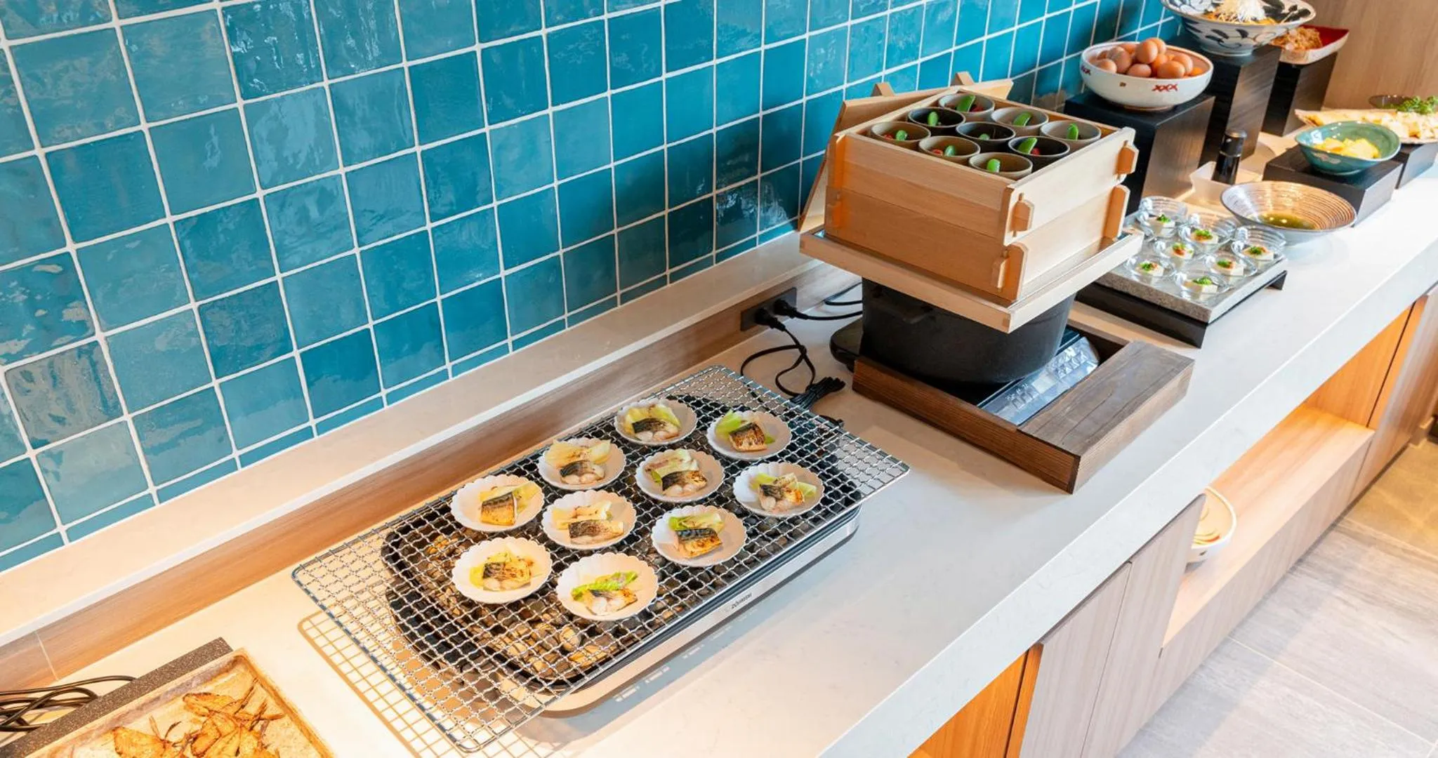 Breakfast in Grids Premium Hotel Kumamoto