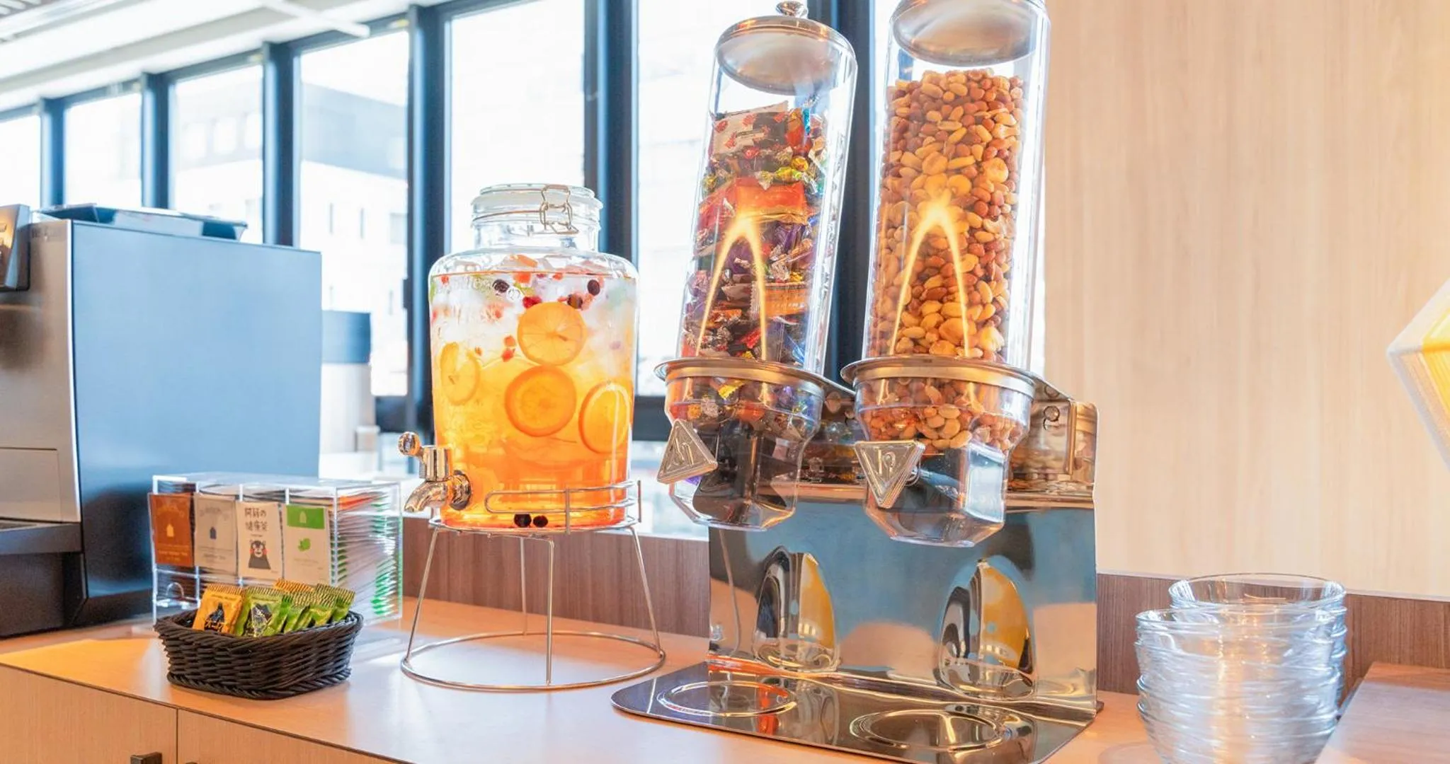 Lounge or bar in Grids Premium Hotel Kumamoto