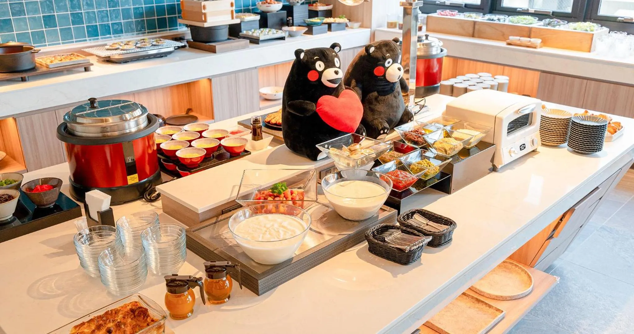 Breakfast in Grids Premium Hotel Kumamoto