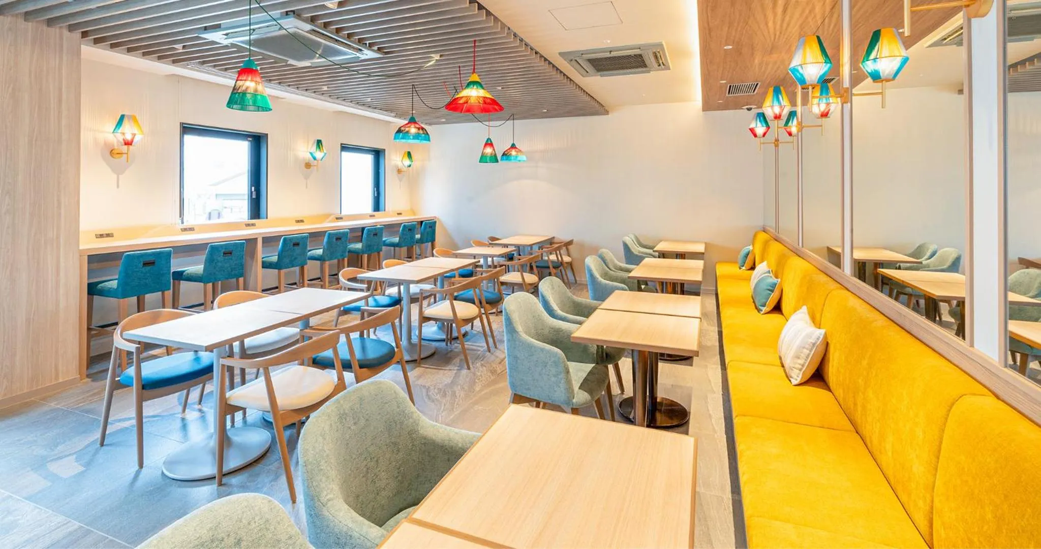 Restaurant/places to eat in Grids Premium Hotel Kumamoto