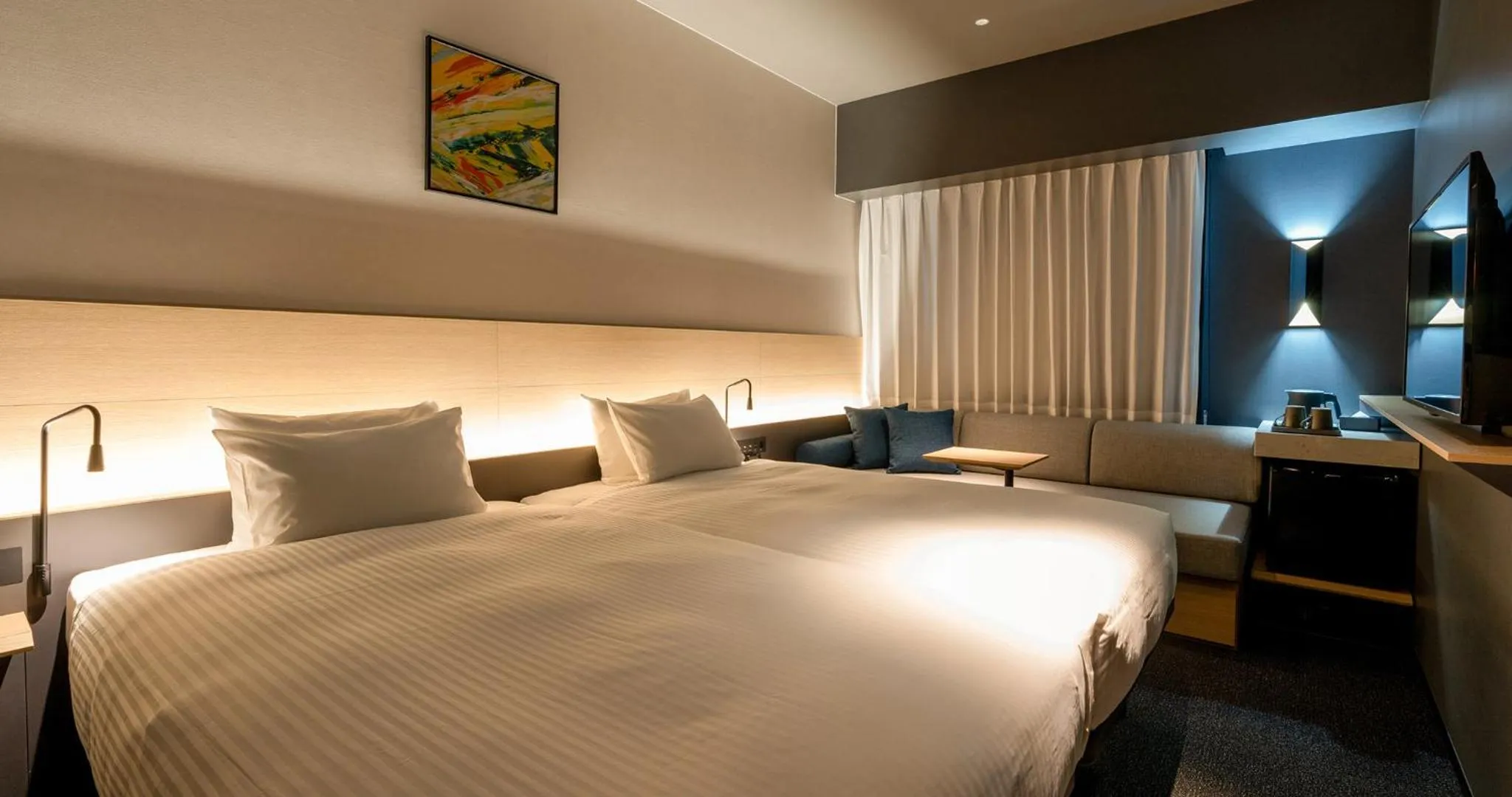 Bed in Grids Premium Hotel Kumamoto