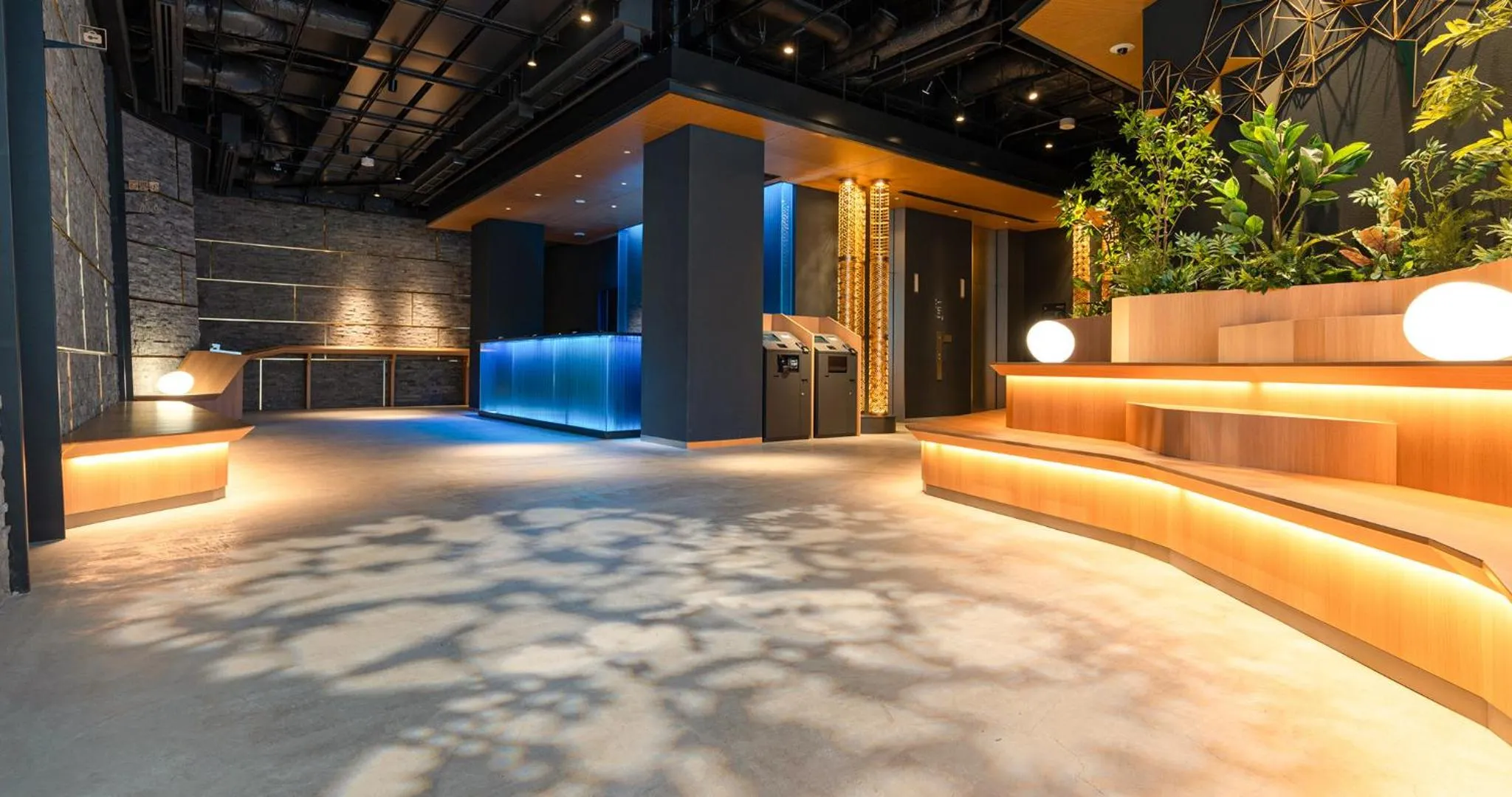 Lobby or reception in Grids Premium Hotel Kumamoto