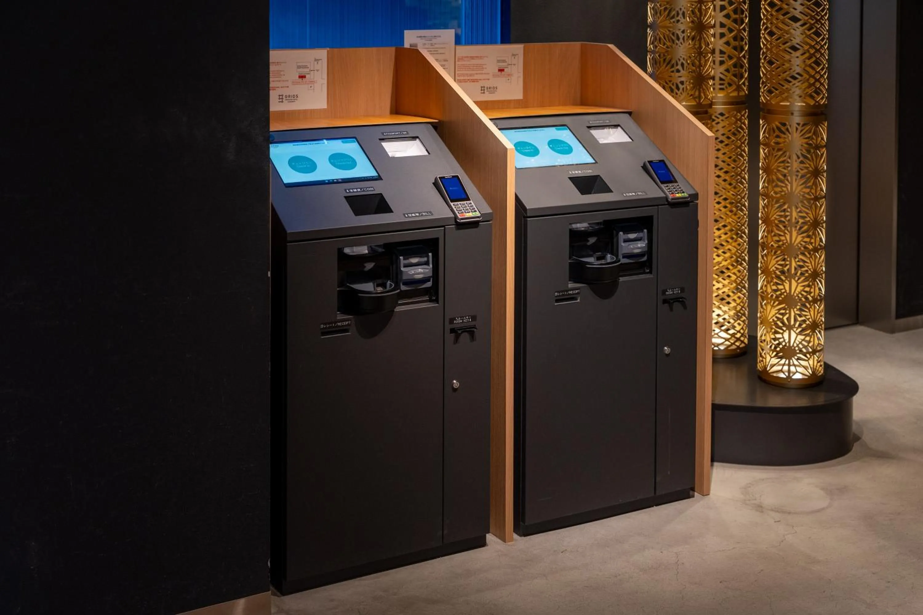 Lobby or reception in Grids Premium Hotel Kumamoto