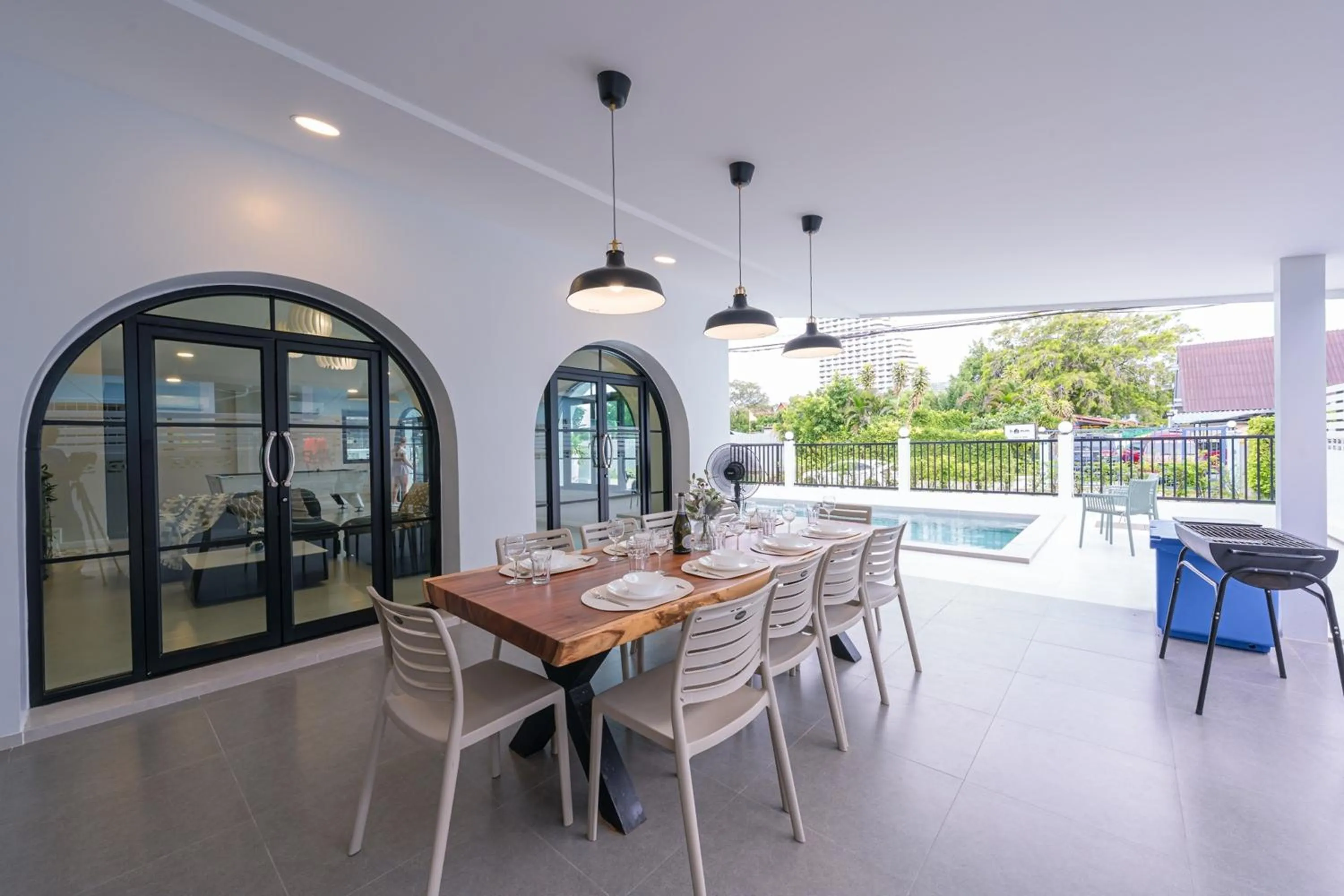 Area and facilities in The 38 Pool Villas Pattaya