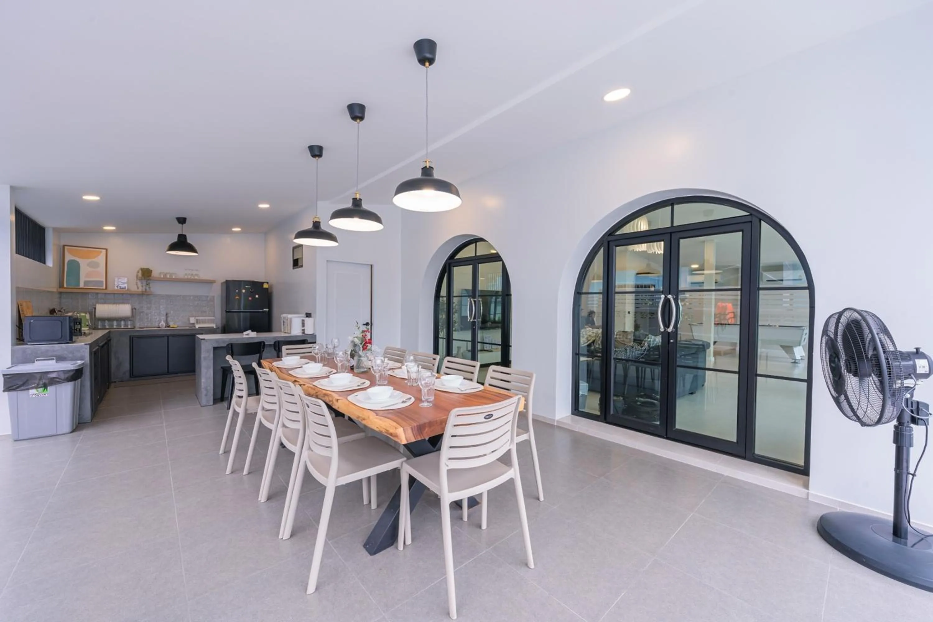 Area and facilities in The 38 Pool Villas Pattaya