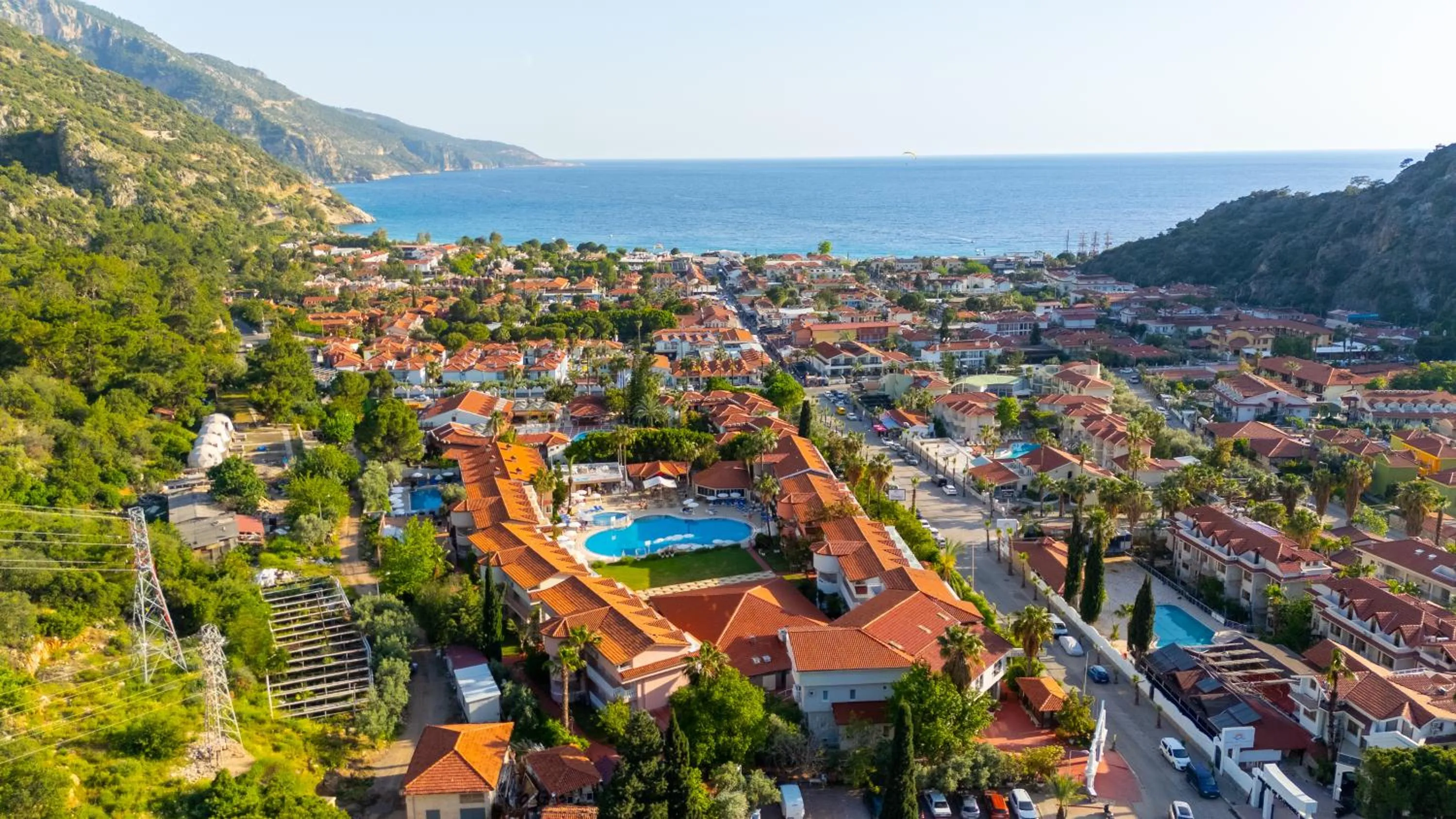 Bird's eye view in Ölüdeniz Turquoise Hotel - All Inclusive