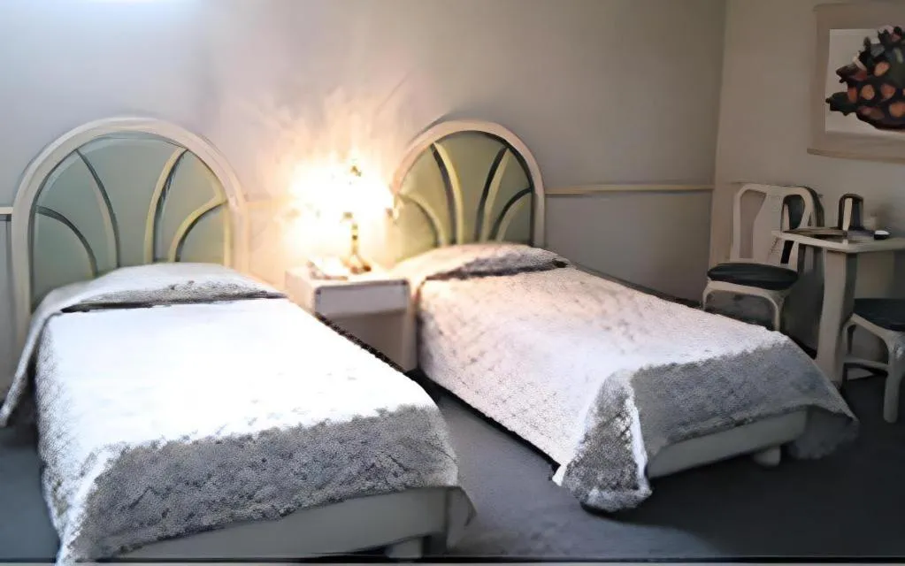 Bed in Richmond Plaza Hotel