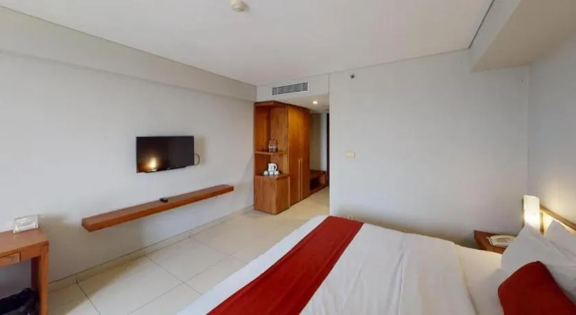 Bed in Mitra Bandung Hotel