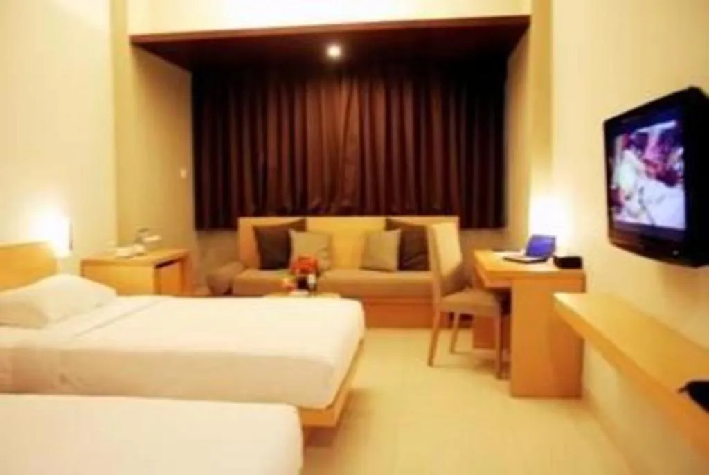 Bed in Mitra Bandung Hotel