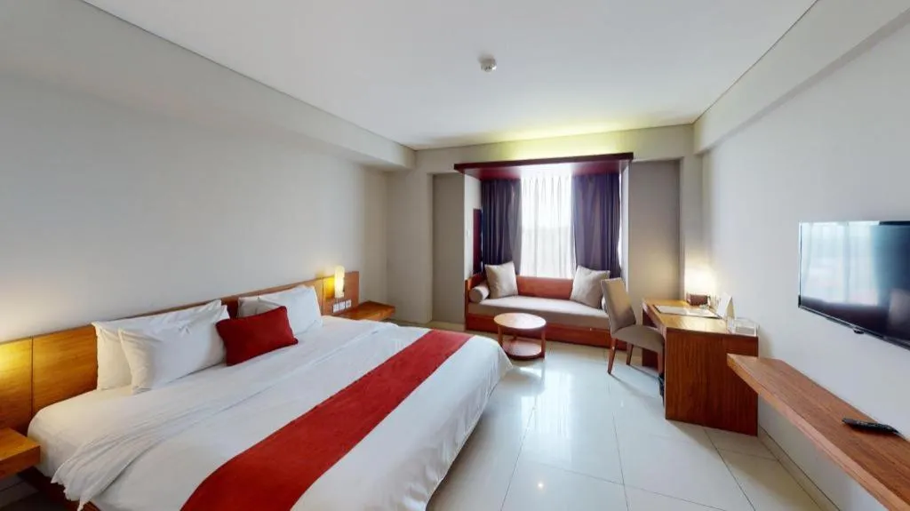 Bed in Mitra Bandung Hotel