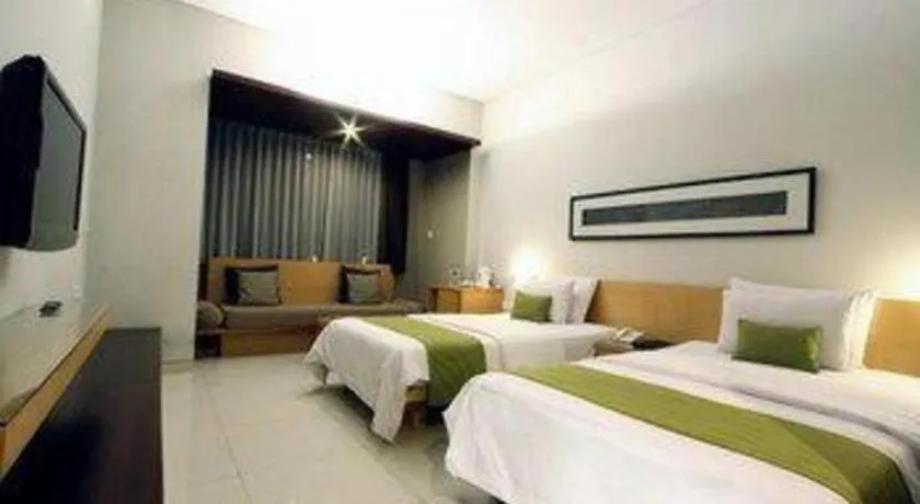 Bed in Mitra Bandung Hotel