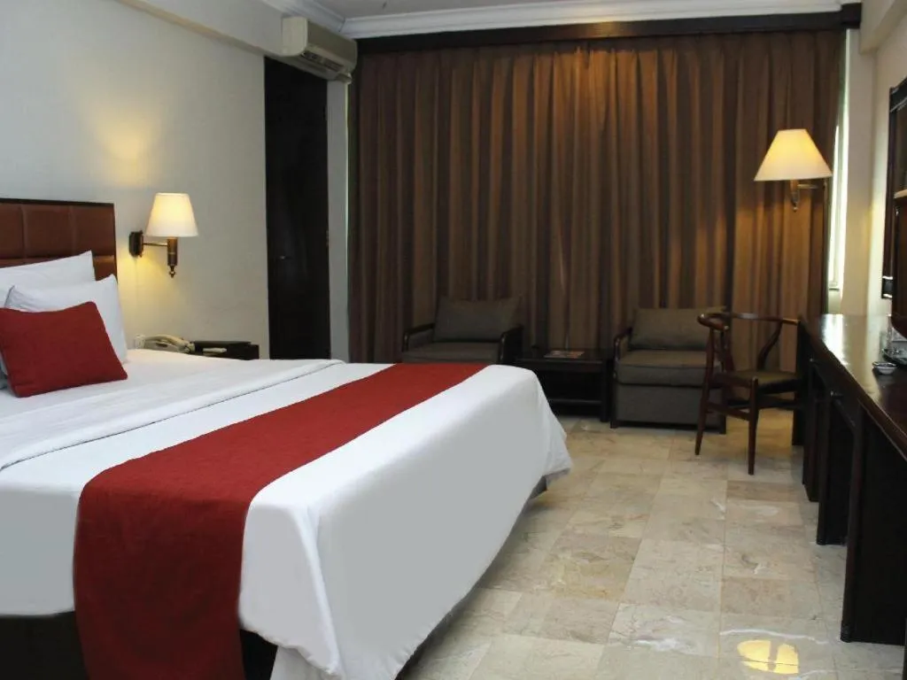 Bed in Mitra Bandung Hotel