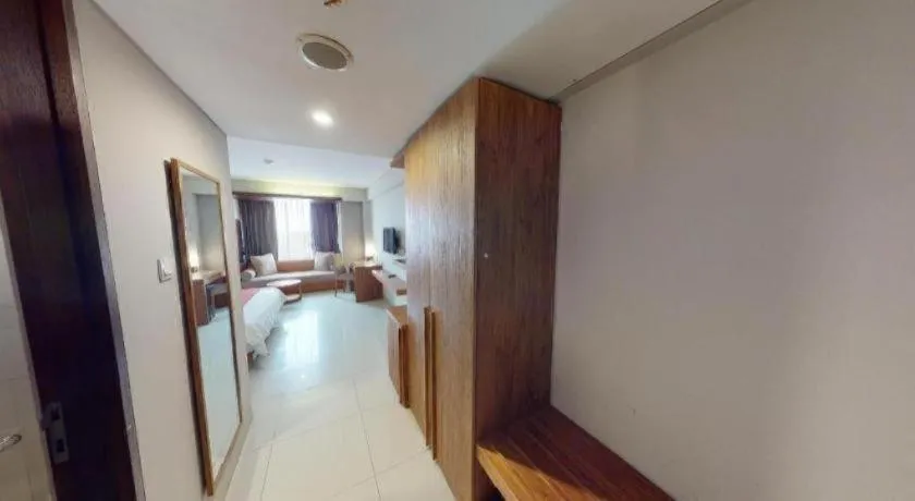 Bed in Mitra Bandung Hotel