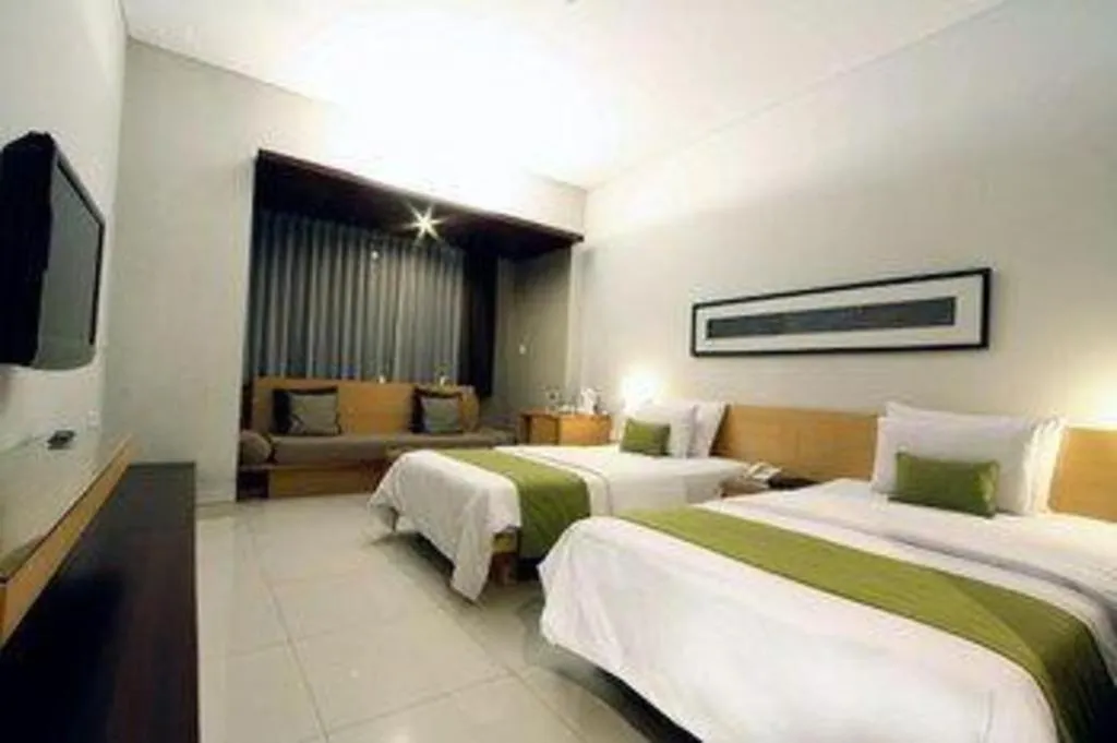 Bed in Mitra Bandung Hotel