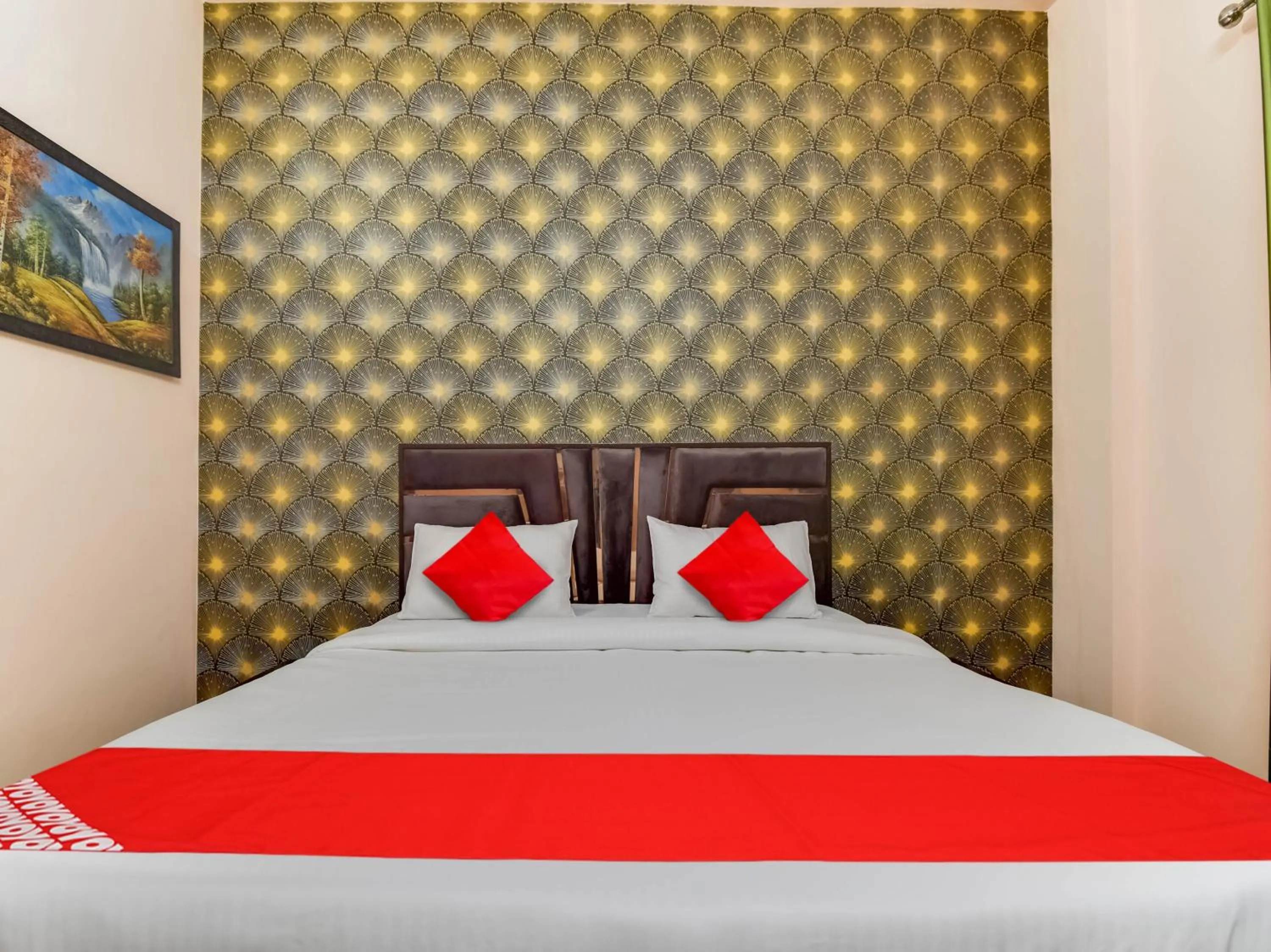 Bedroom in Hotel VRINDAVAN