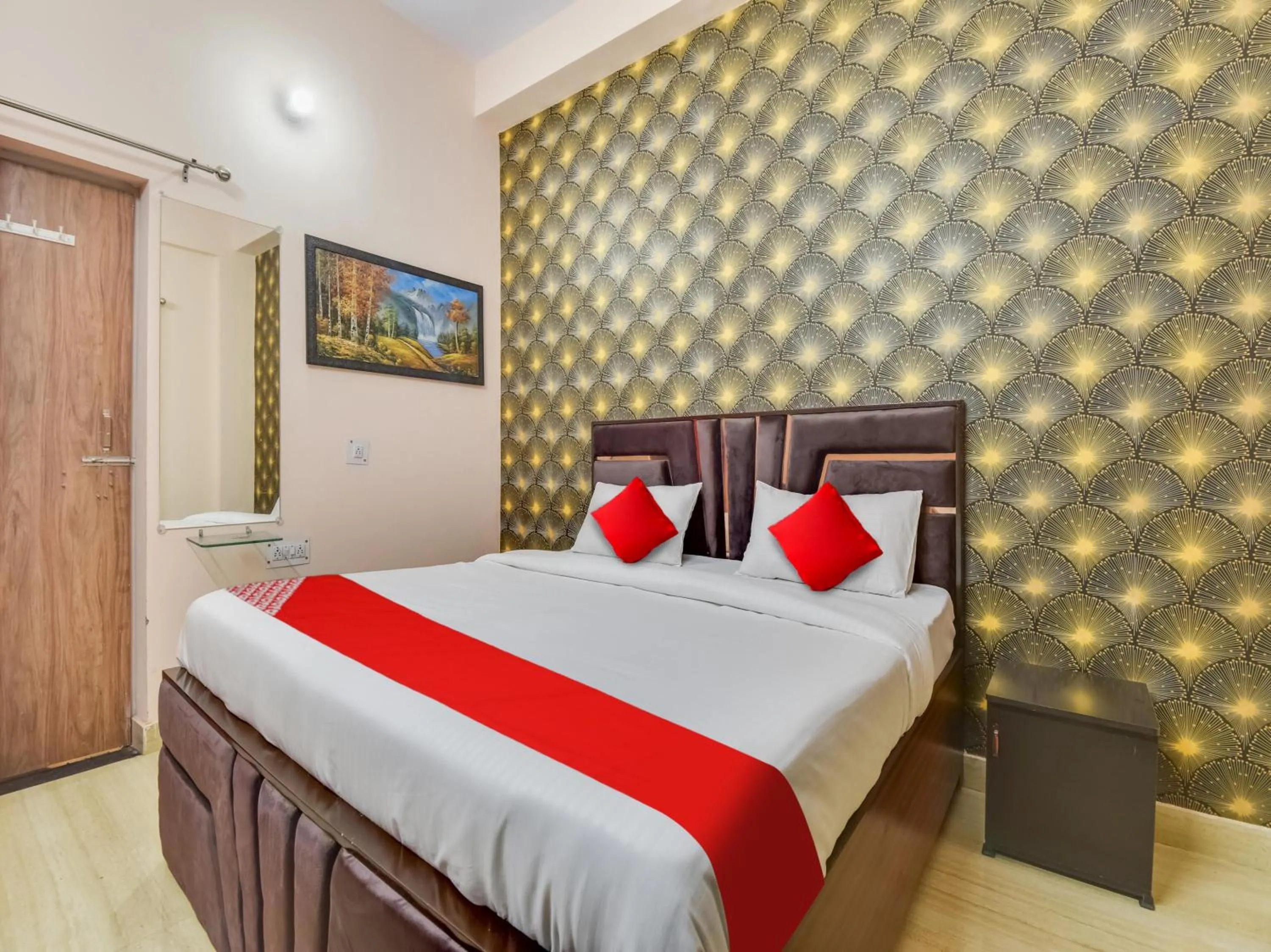 Bedroom in Hotel VRINDAVAN