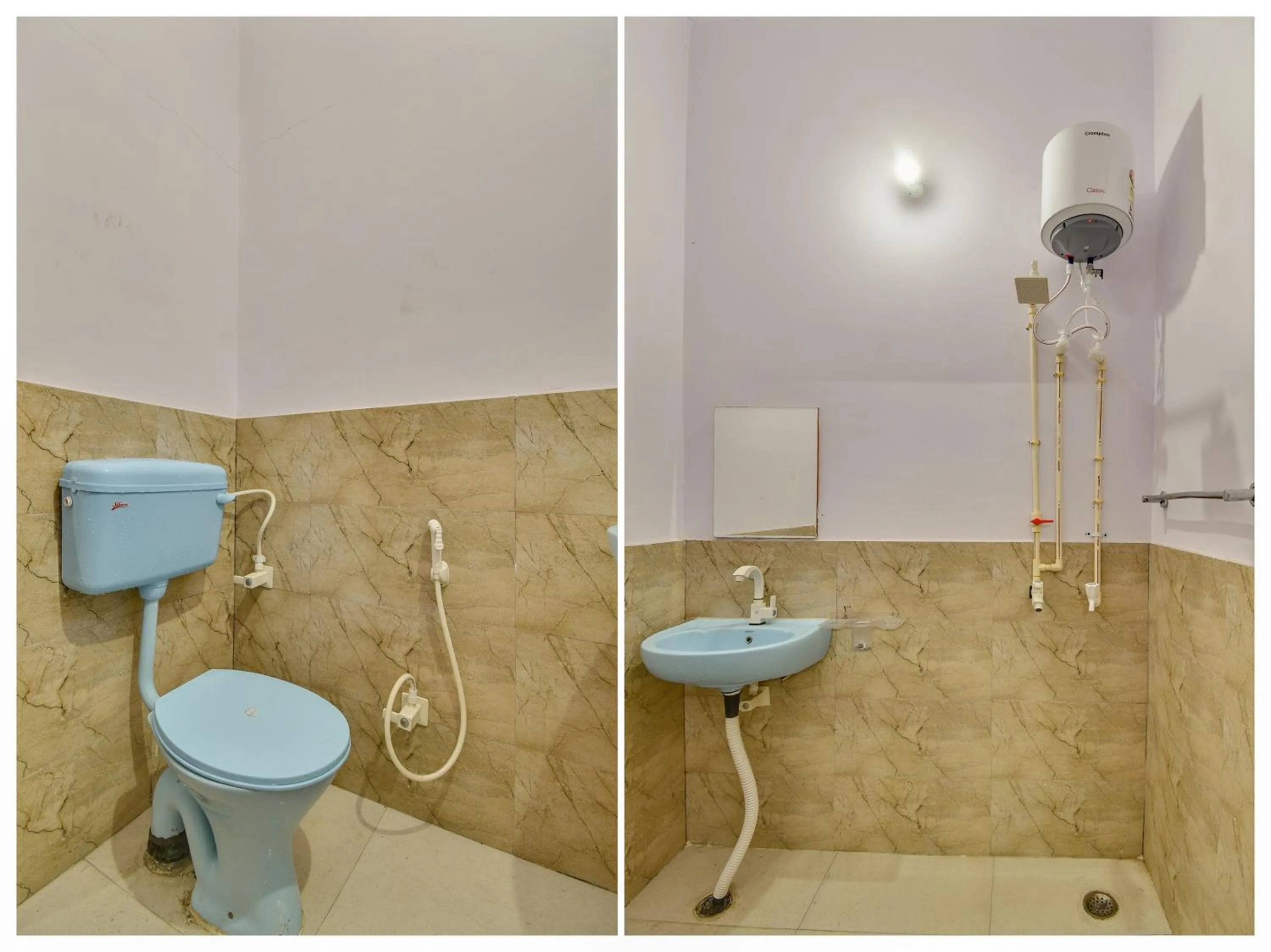 Bathroom in Hotel VRINDAVAN