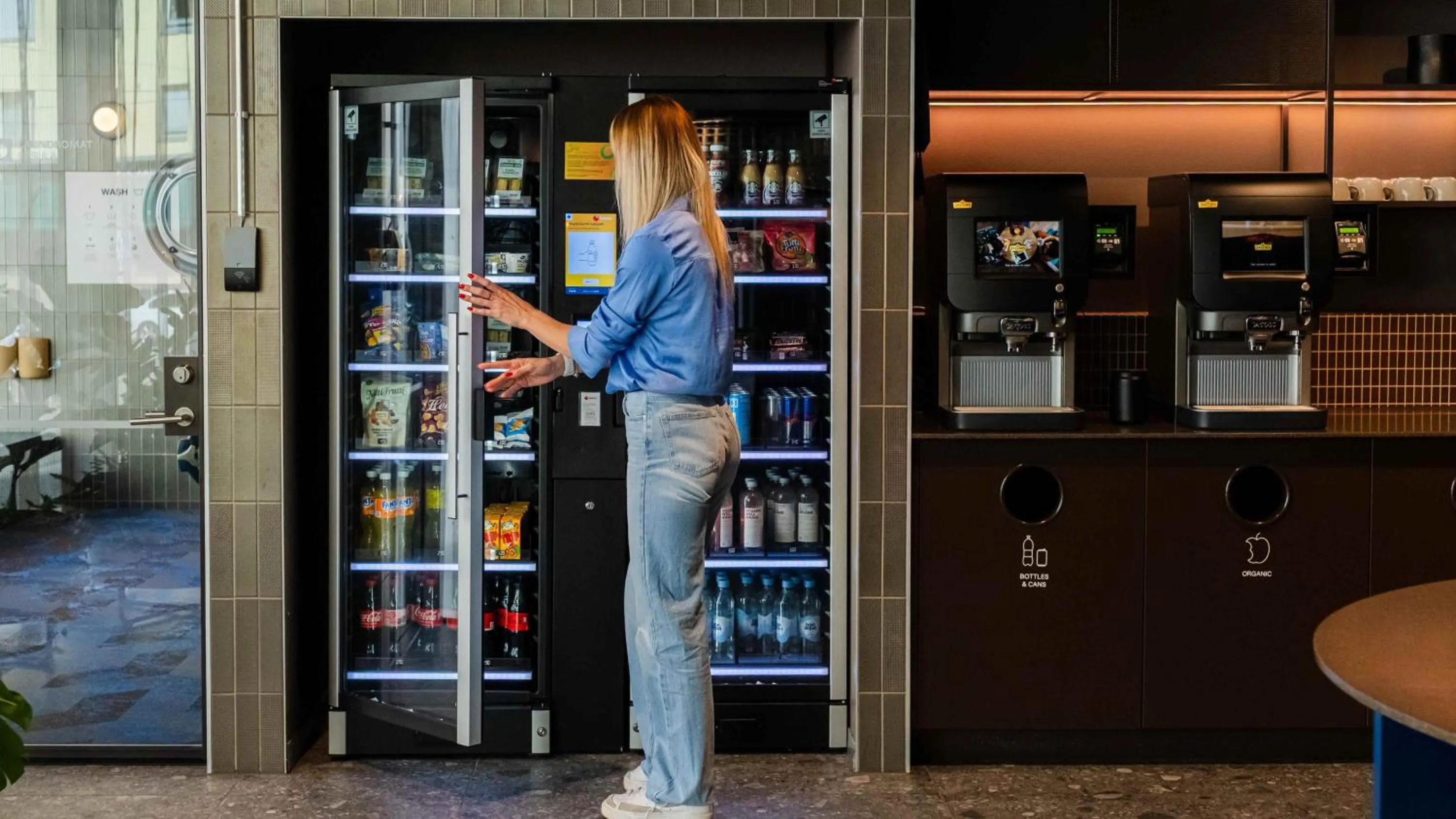 vending machine in Citybox Helsinki