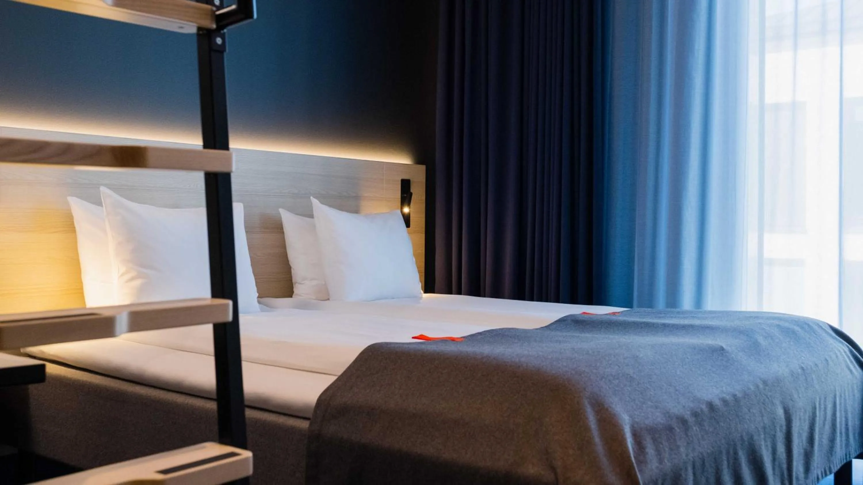 Bed in Citybox Helsinki