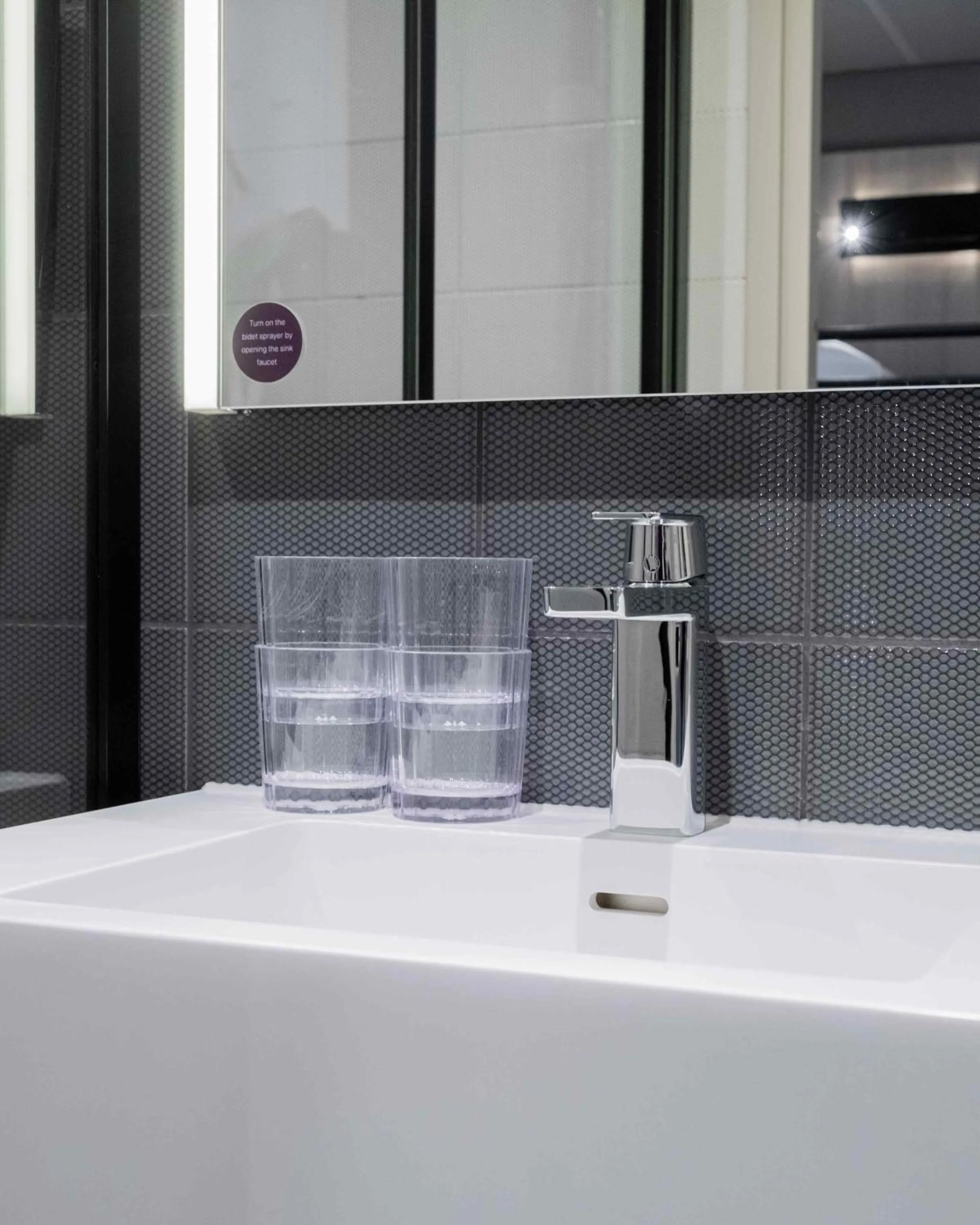 Bathroom in Citybox Helsinki