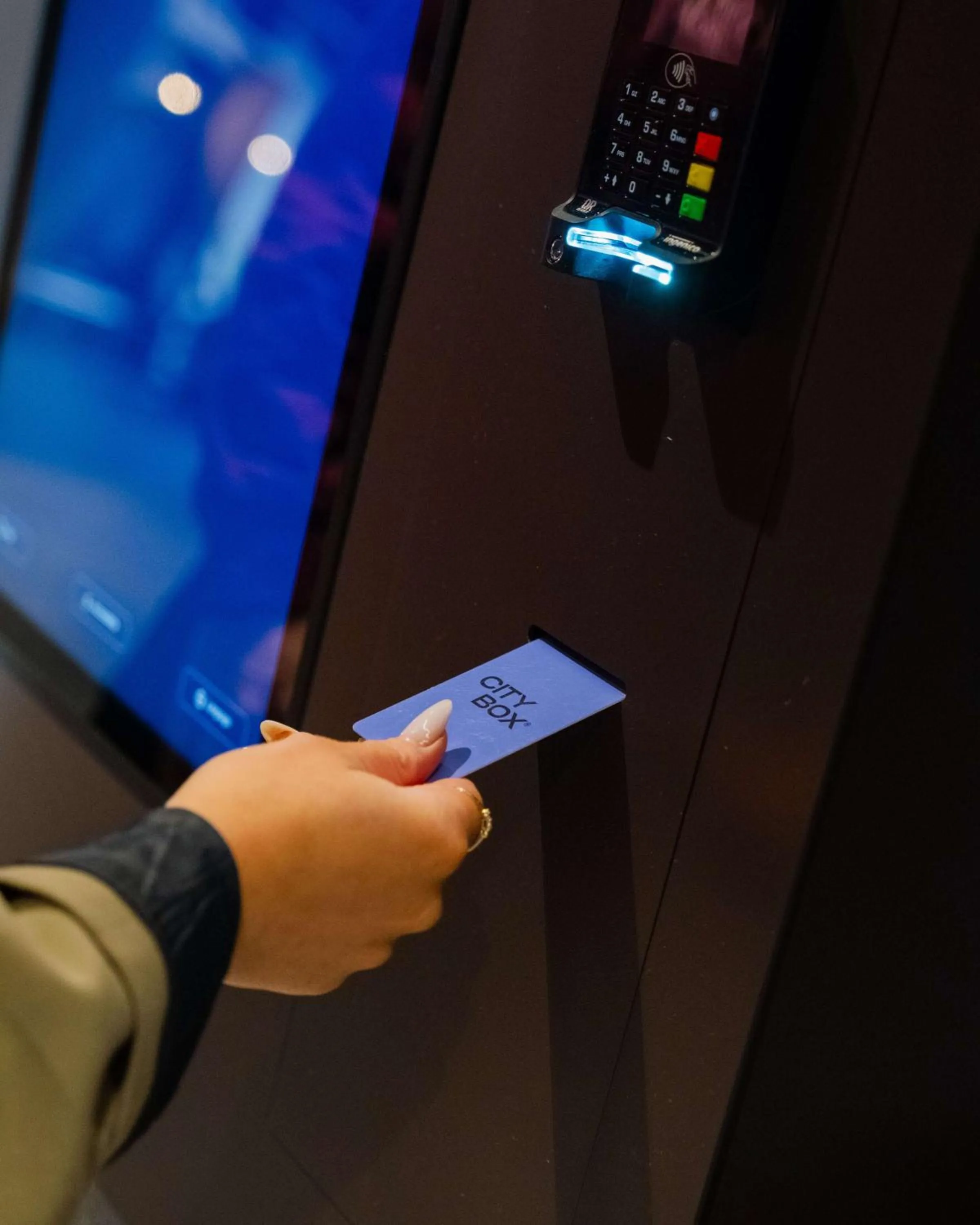 Lobby or reception in Citybox Helsinki