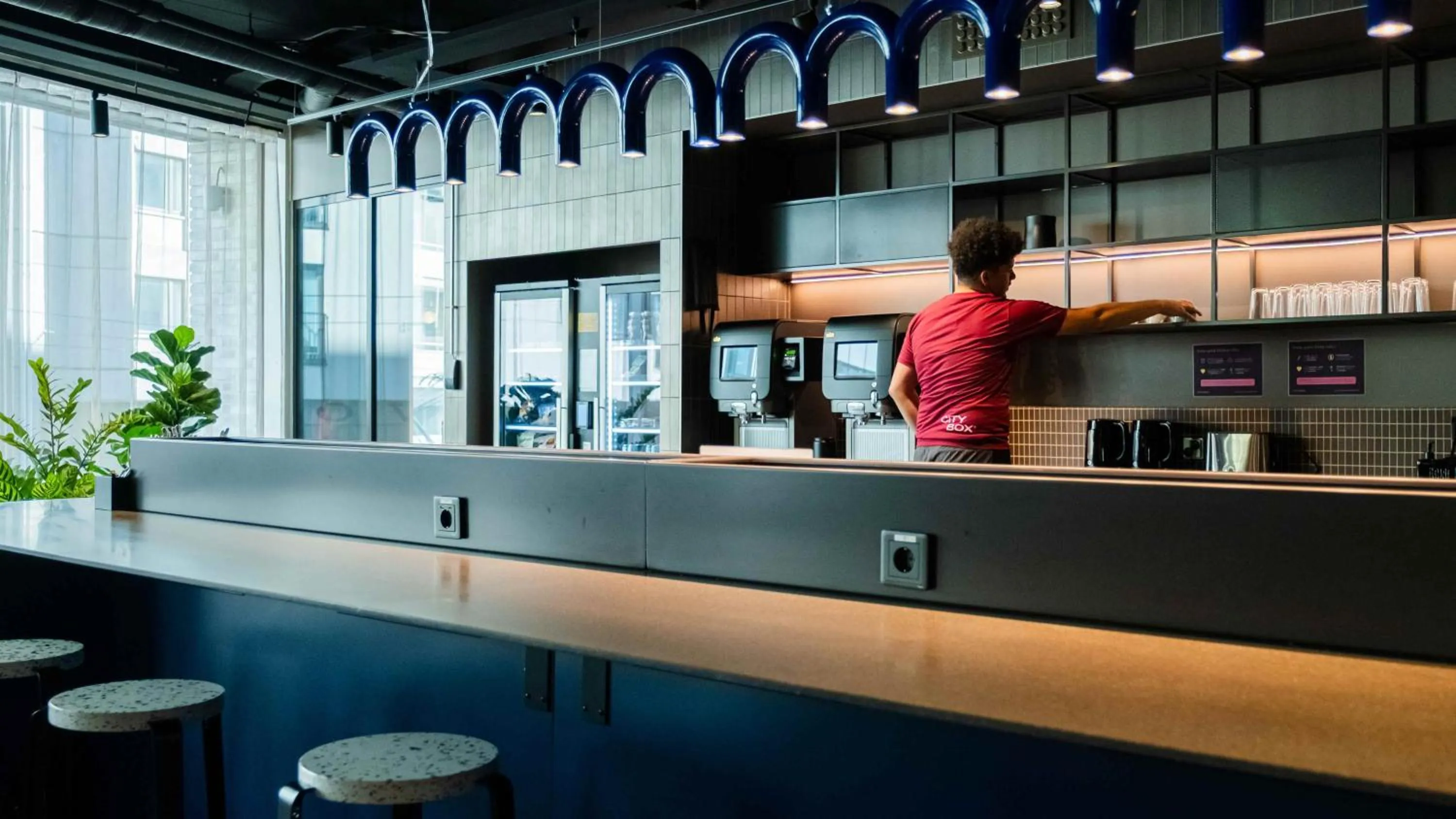 kitchen in Citybox Helsinki