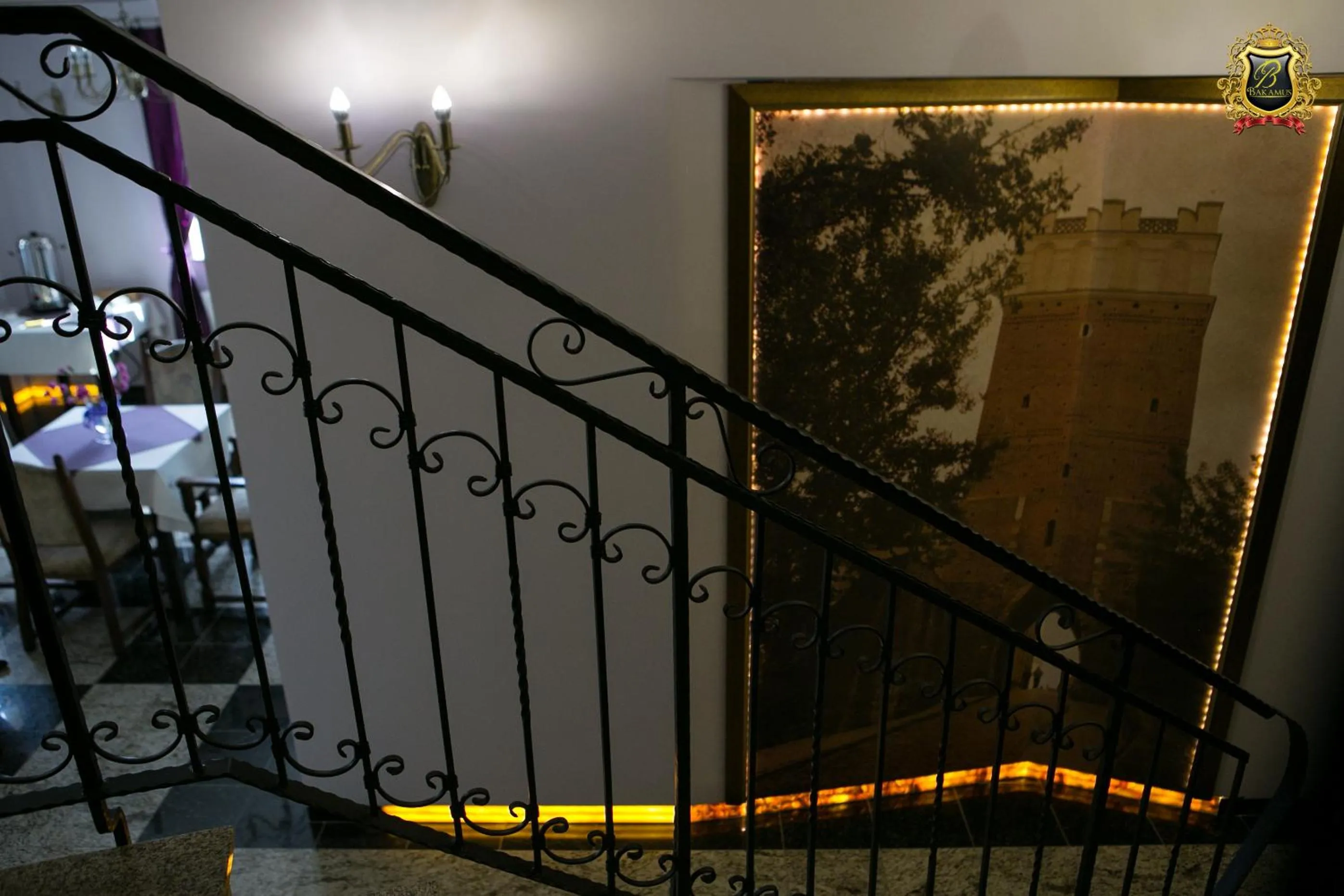 Communal lounge/ TV room in Rezydencja Bakamus