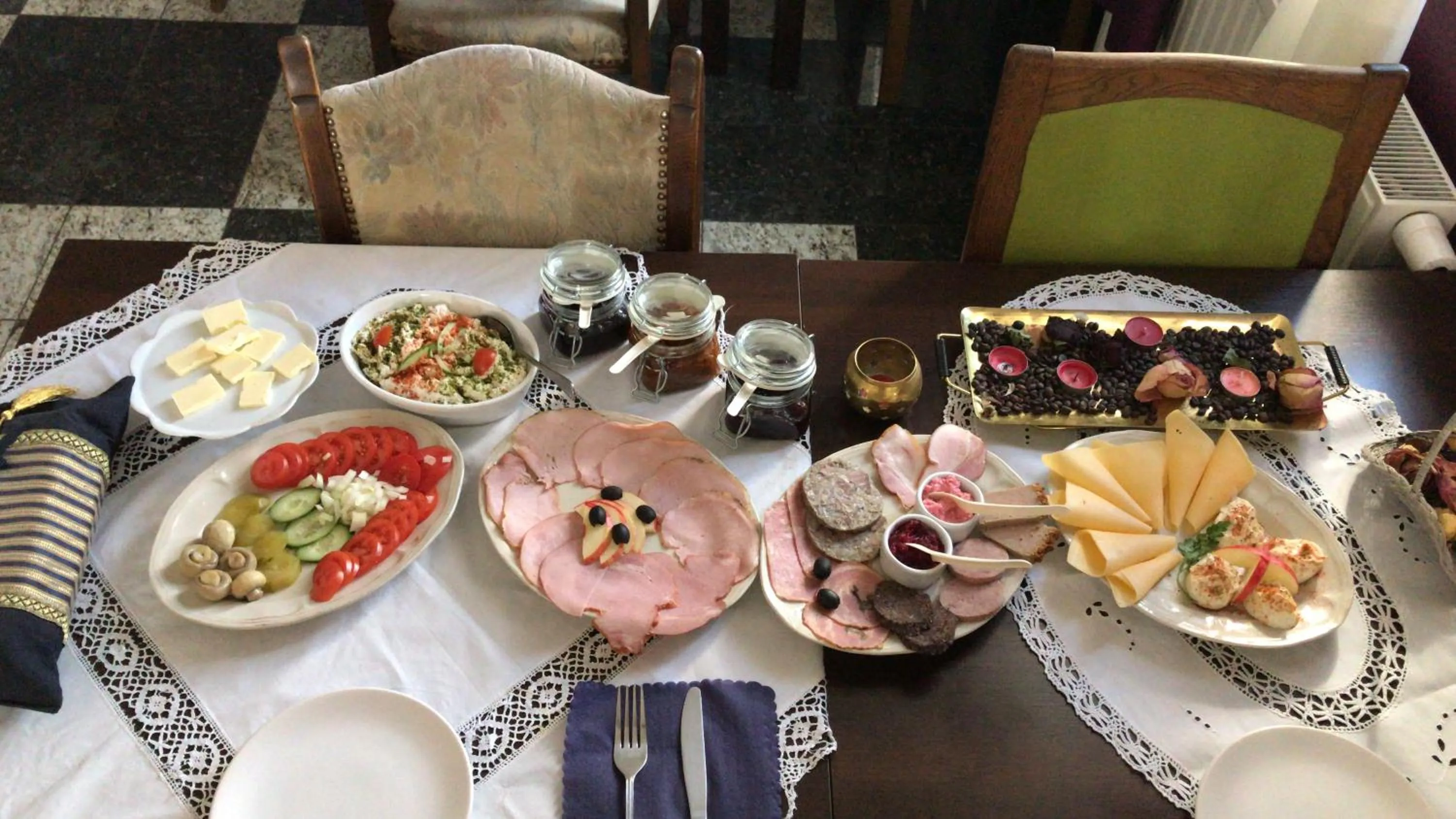 Breakfast in Rezydencja Bakamus