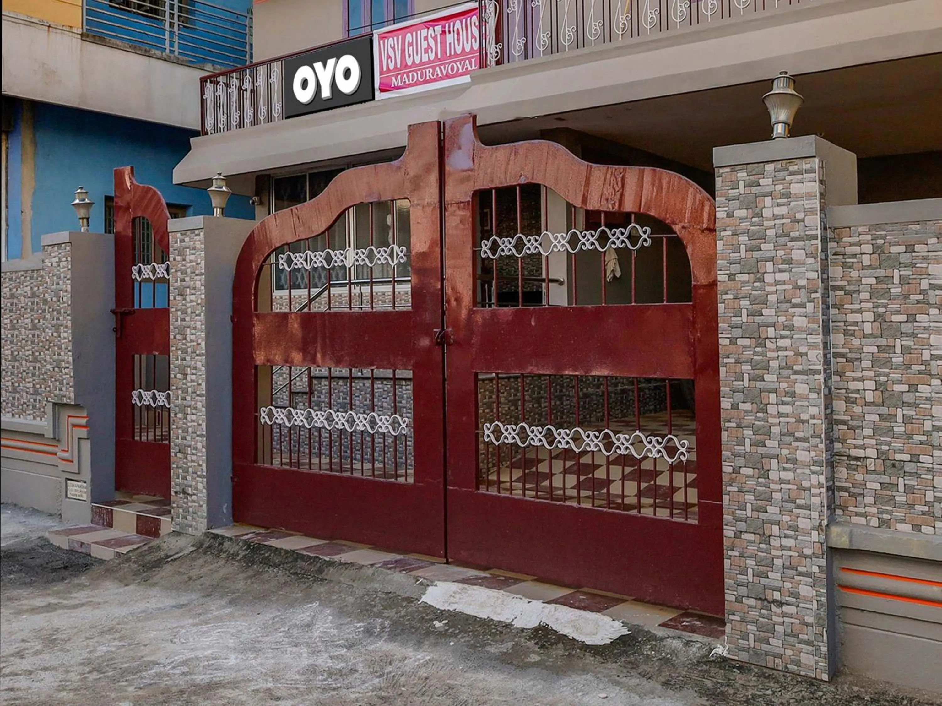 Facade/entrance in Super Hotel O Vsv Guest House Maduravoyal