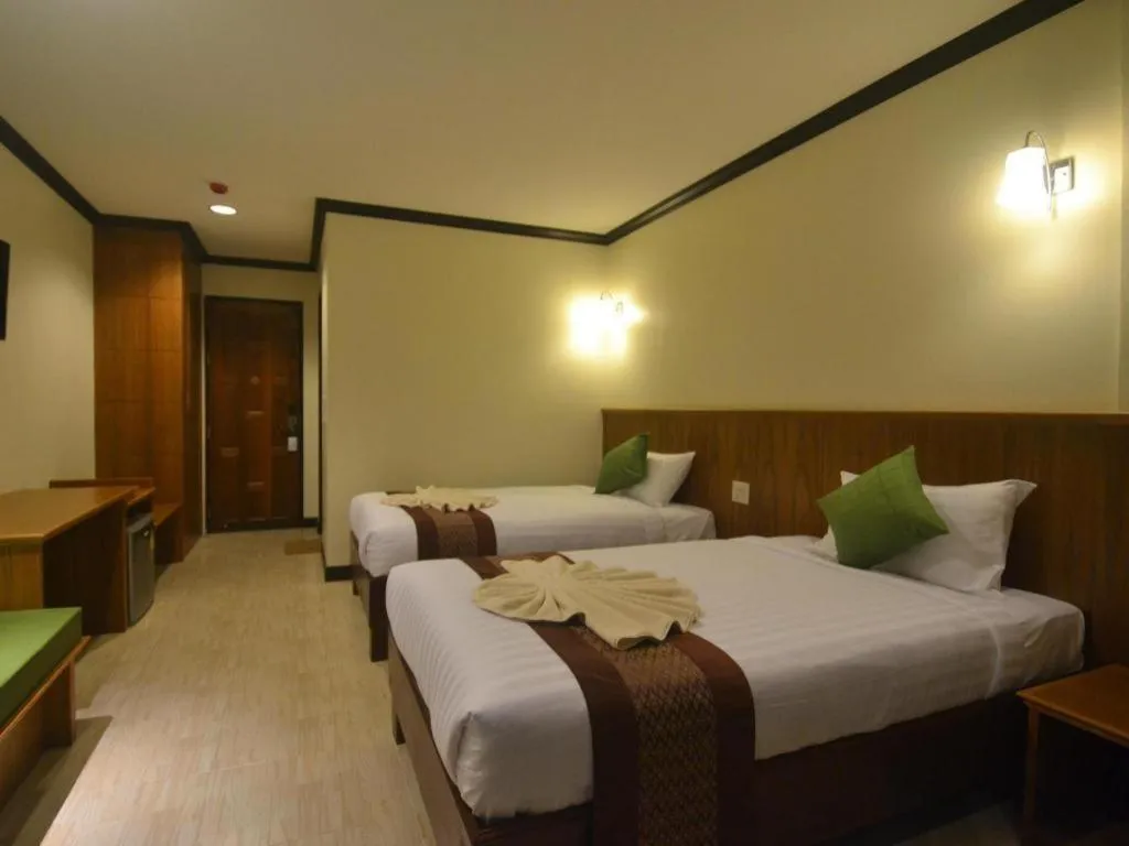 Bed in The Green Hotel