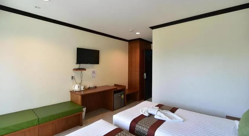 Bed in The Green Hotel