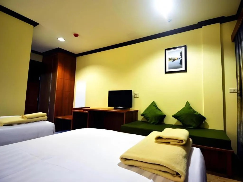 Bed in The Green Hotel