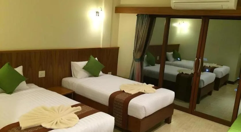 Bed in The Green Hotel