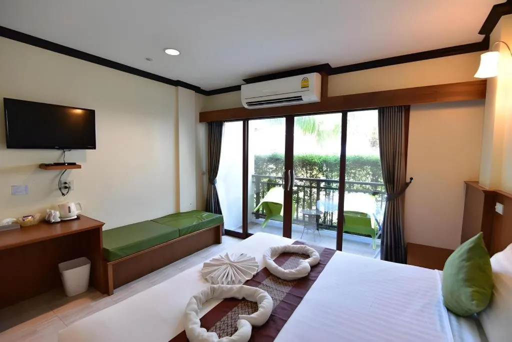 Bed in The Green Hotel