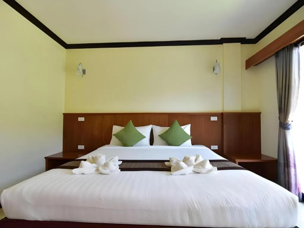 Bed in The Green Hotel