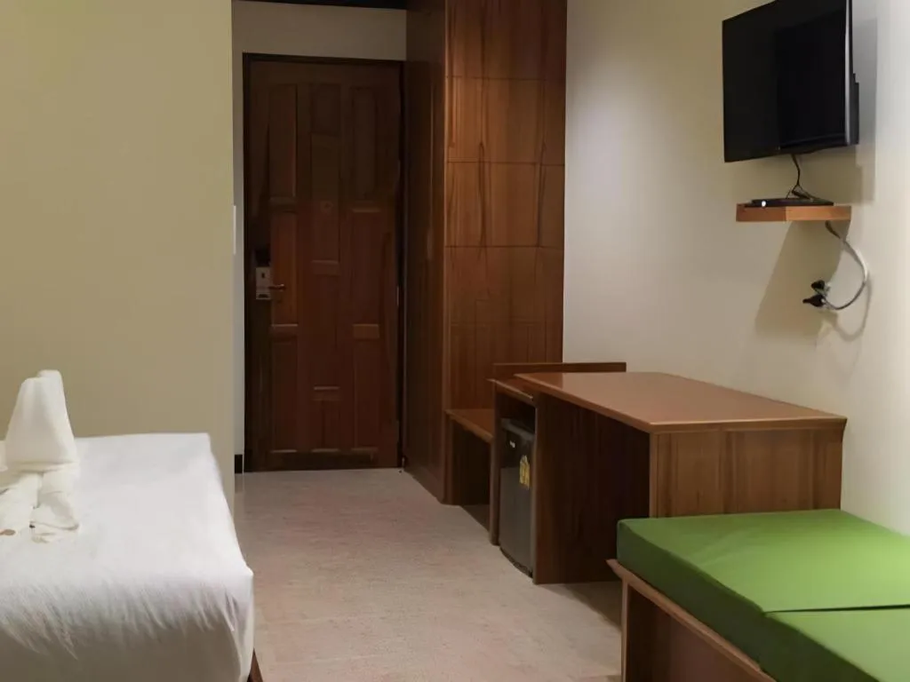 Bed in The Green Hotel