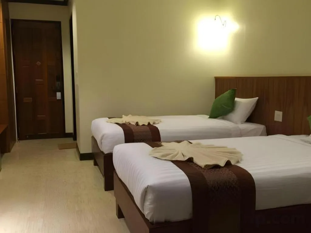 Bed in The Green Hotel