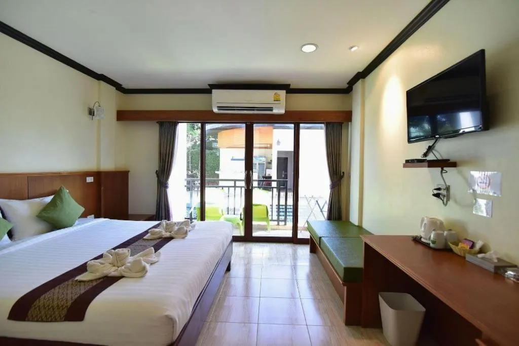 Bed in The Green Hotel