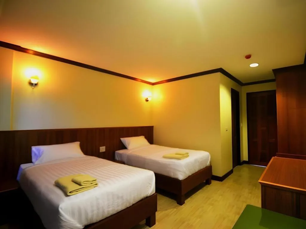 Bed in The Green Hotel