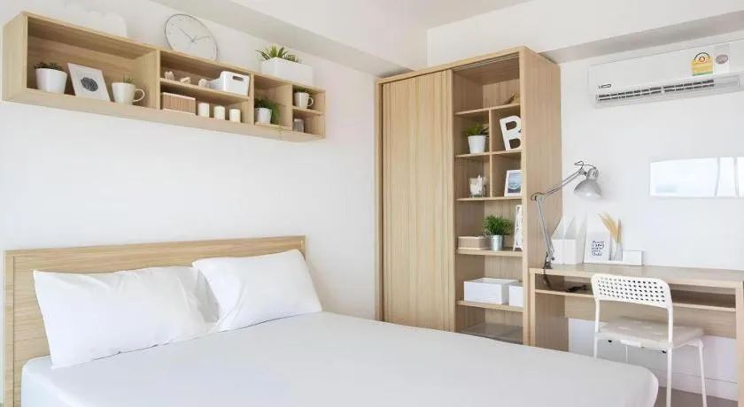 Bed in Seabreeze Bangsaen